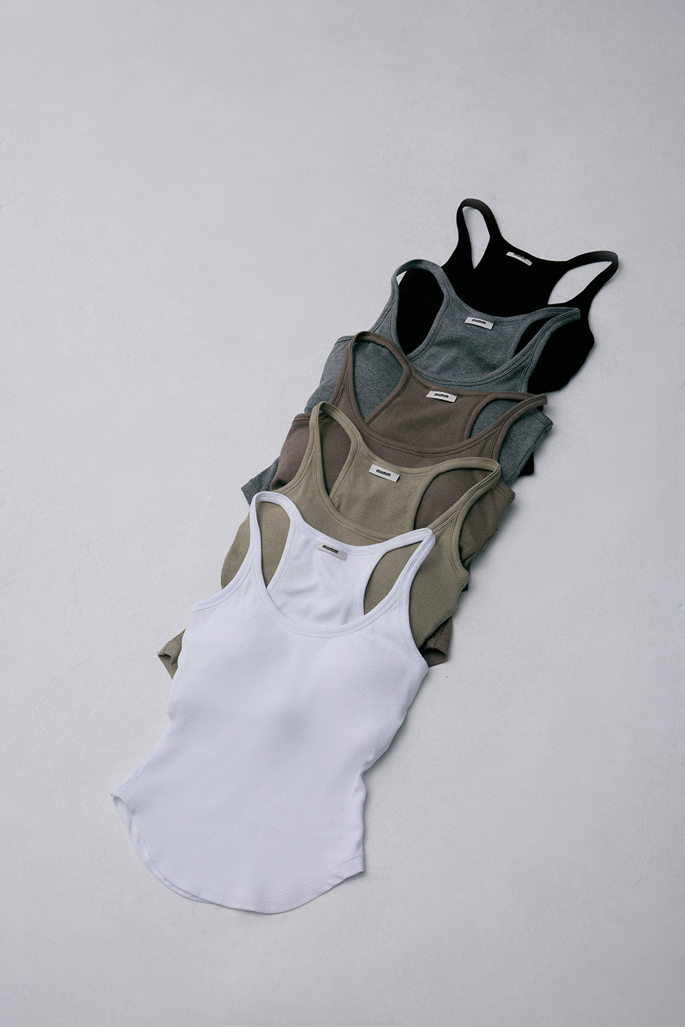 Elegant Rib Contour Back U-Neck BraTop <br/>一見鍾情羅紋美背U領BraTop