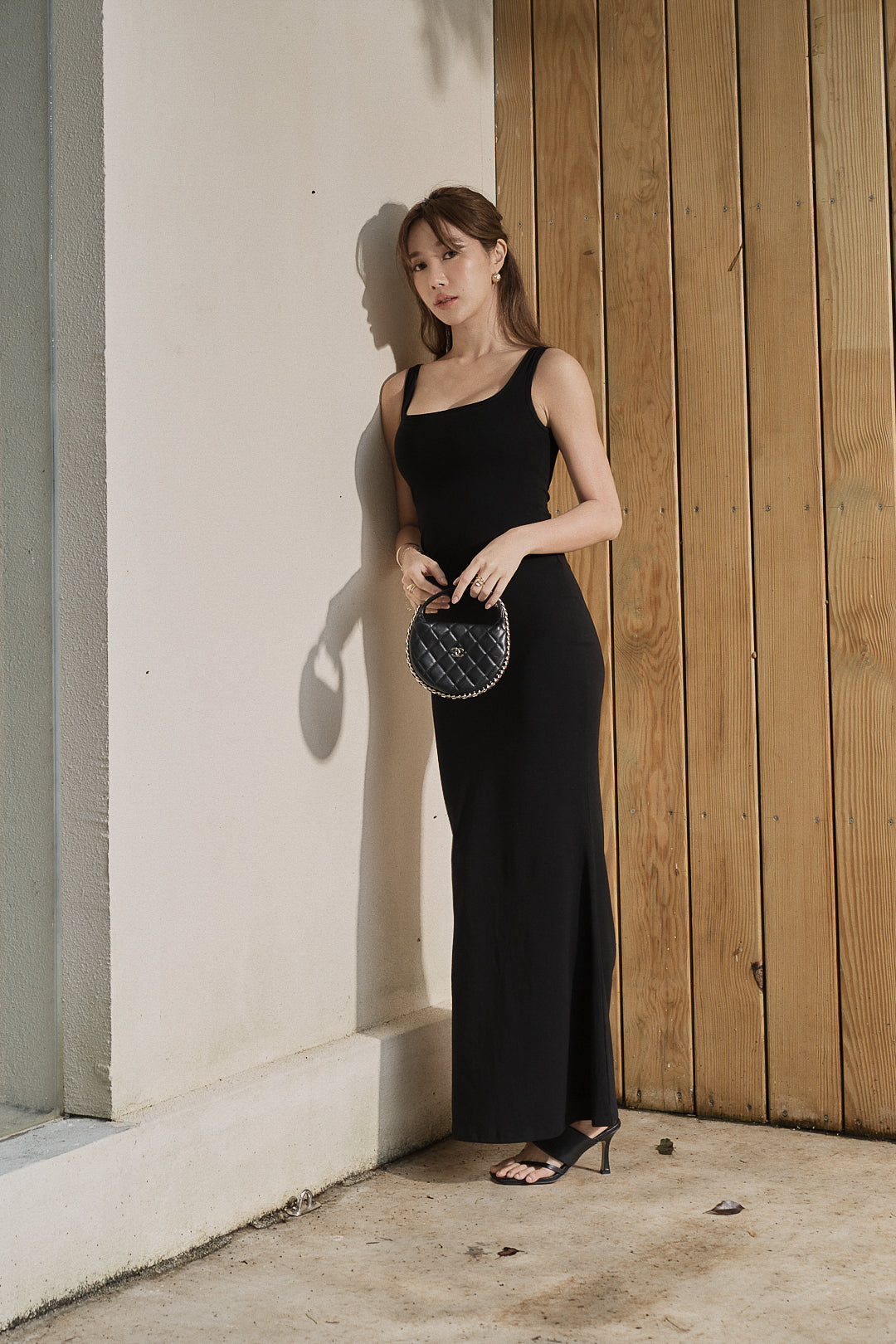 Prefect Shape Wide Strap Bra Dress (小魚尾寬肩方領) By Beigy - Milu