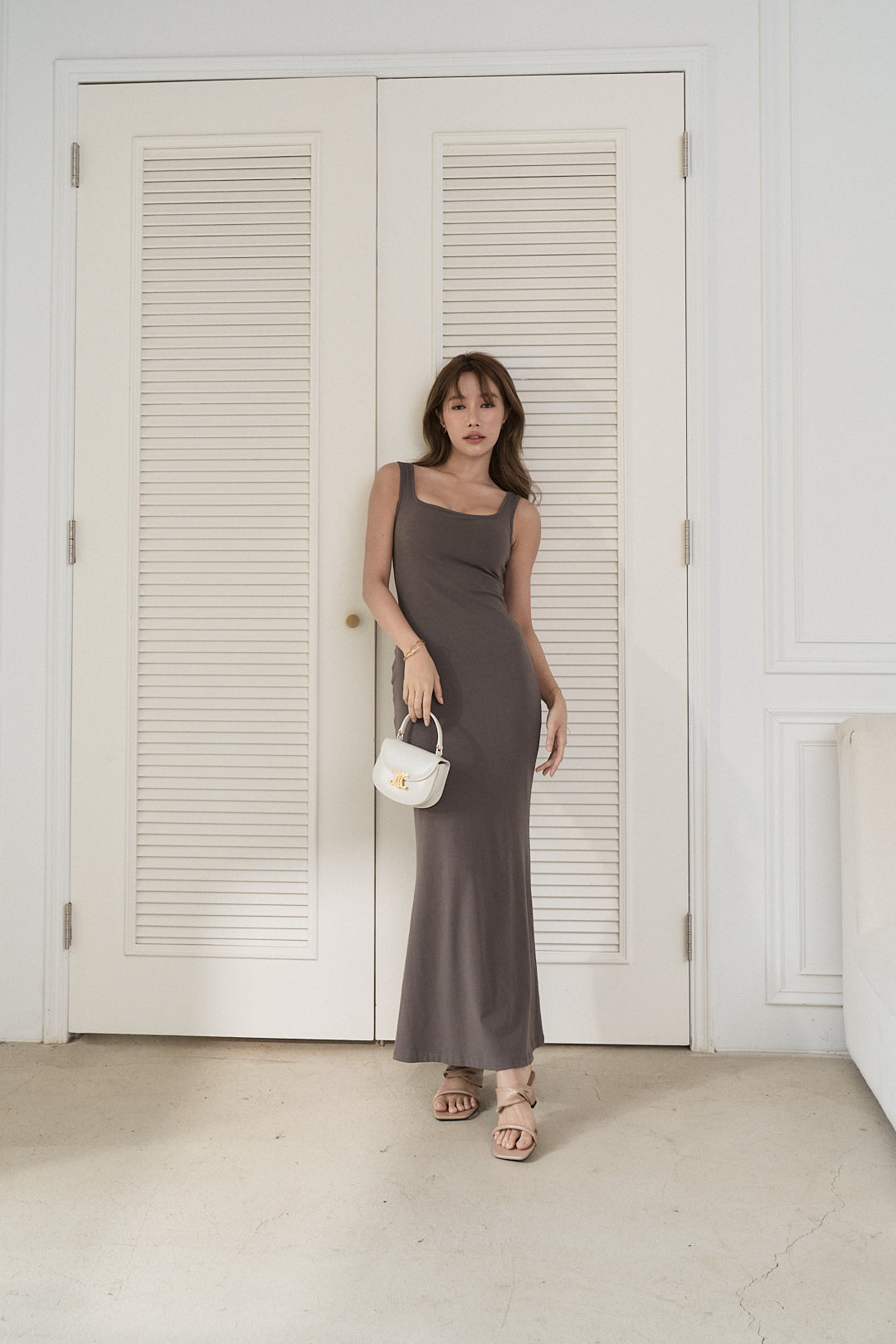 Prefect Shape Wide Strap Bra Dress (小魚尾寬肩方領) By Beigy - Milu