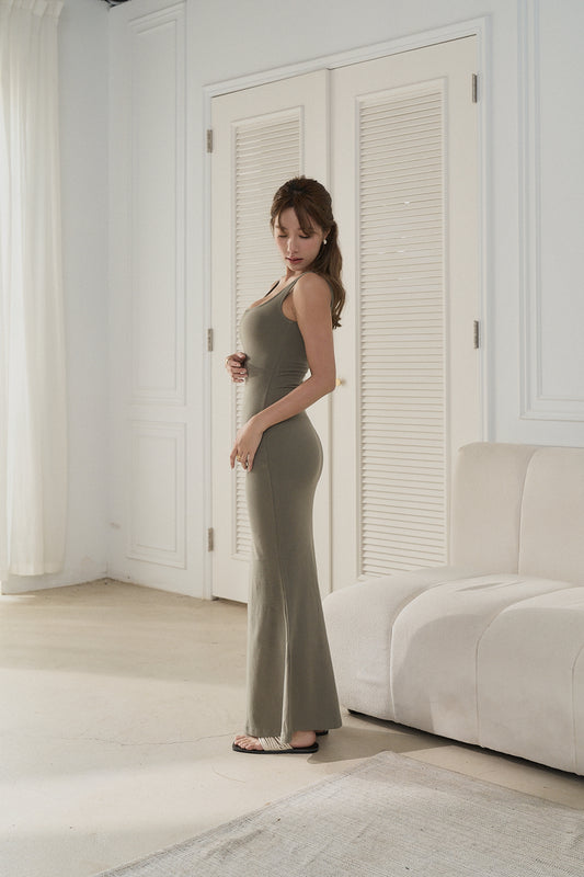 Prefect Shape Wide Strap Bra Dress<br/>小魚尾寬肩方領Bra Dress By Beigy - Milu