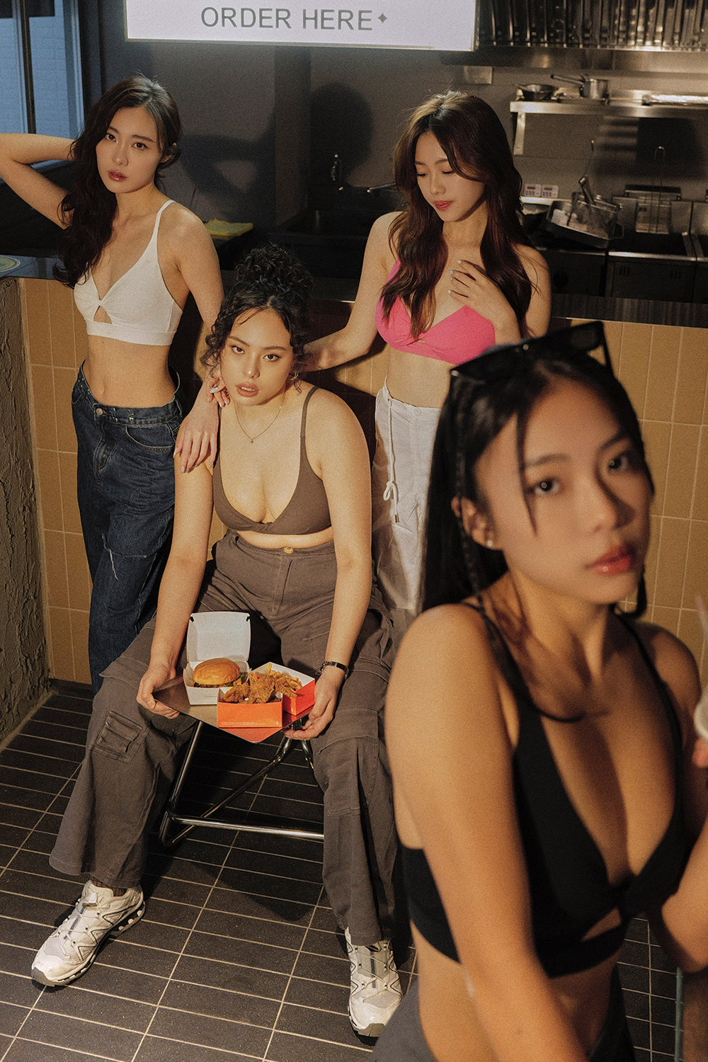 Essential Front Knot Bra Top (蝴蝶扭結) By mumm - Milu
