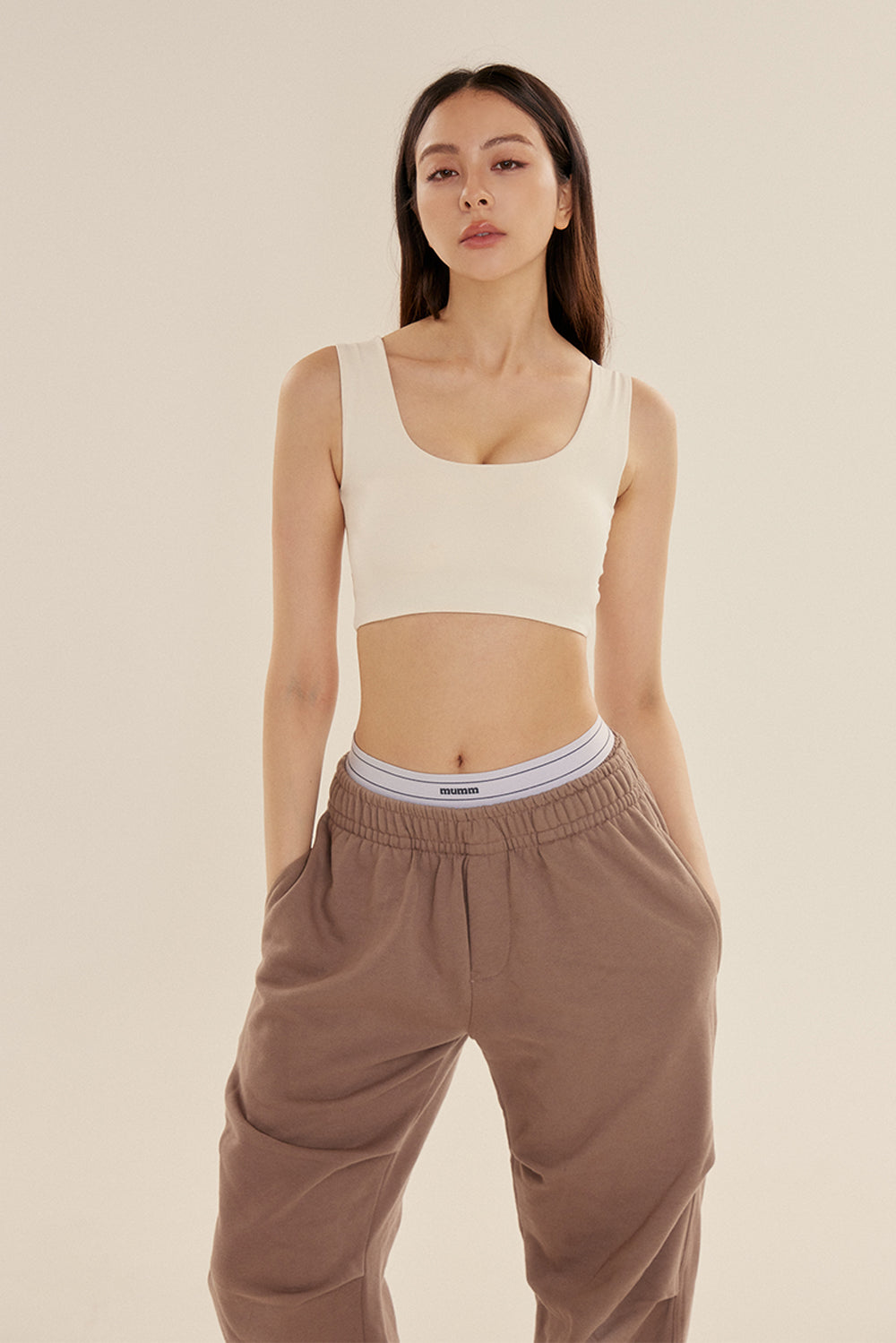 Essential Back Line Bra Top (運動集中) By mumm - Milu