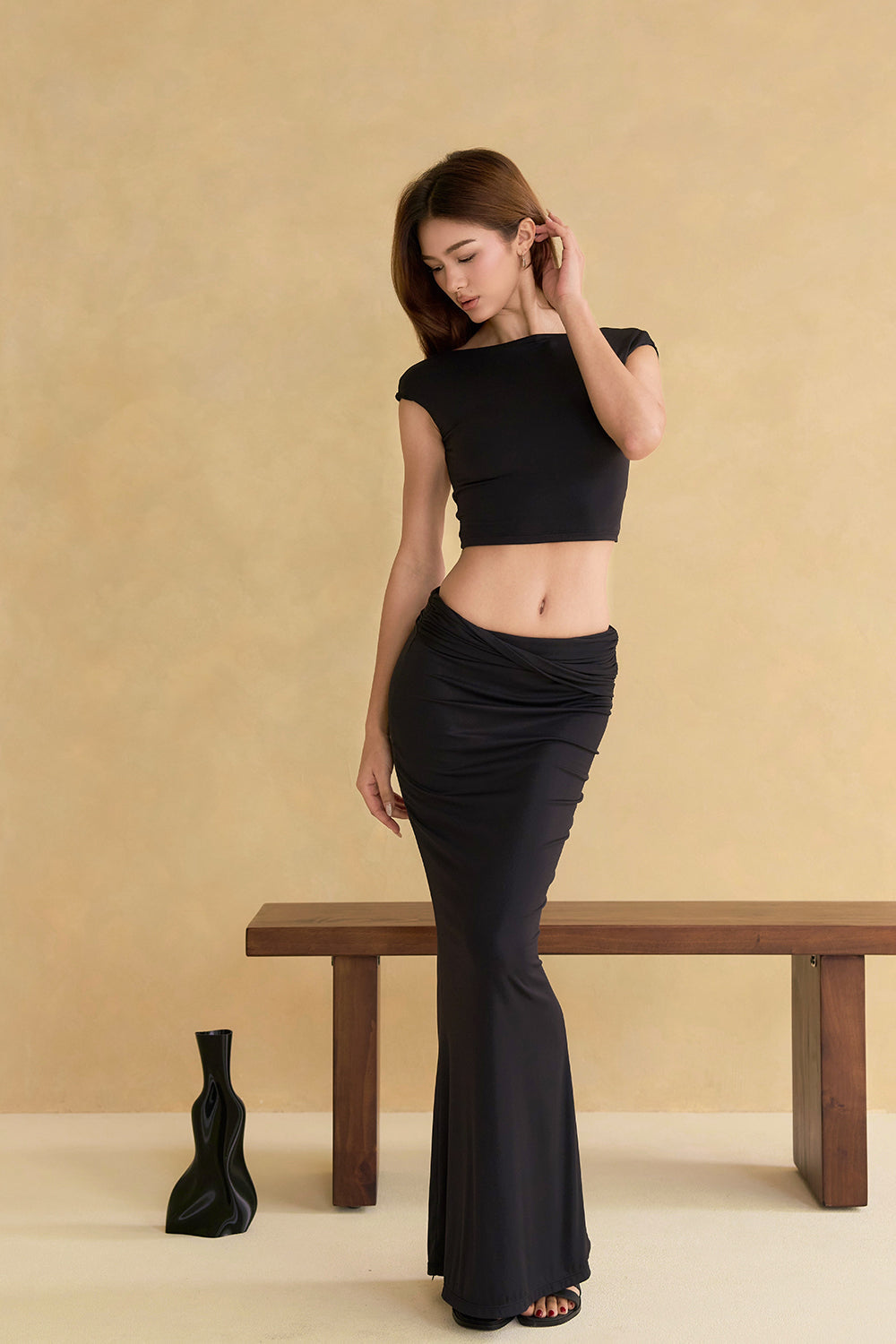 mumm SOFT Cross-Back Sleeveless BraTop (奶蓋露背後交叉襯墊上衣) By mumm - Milu