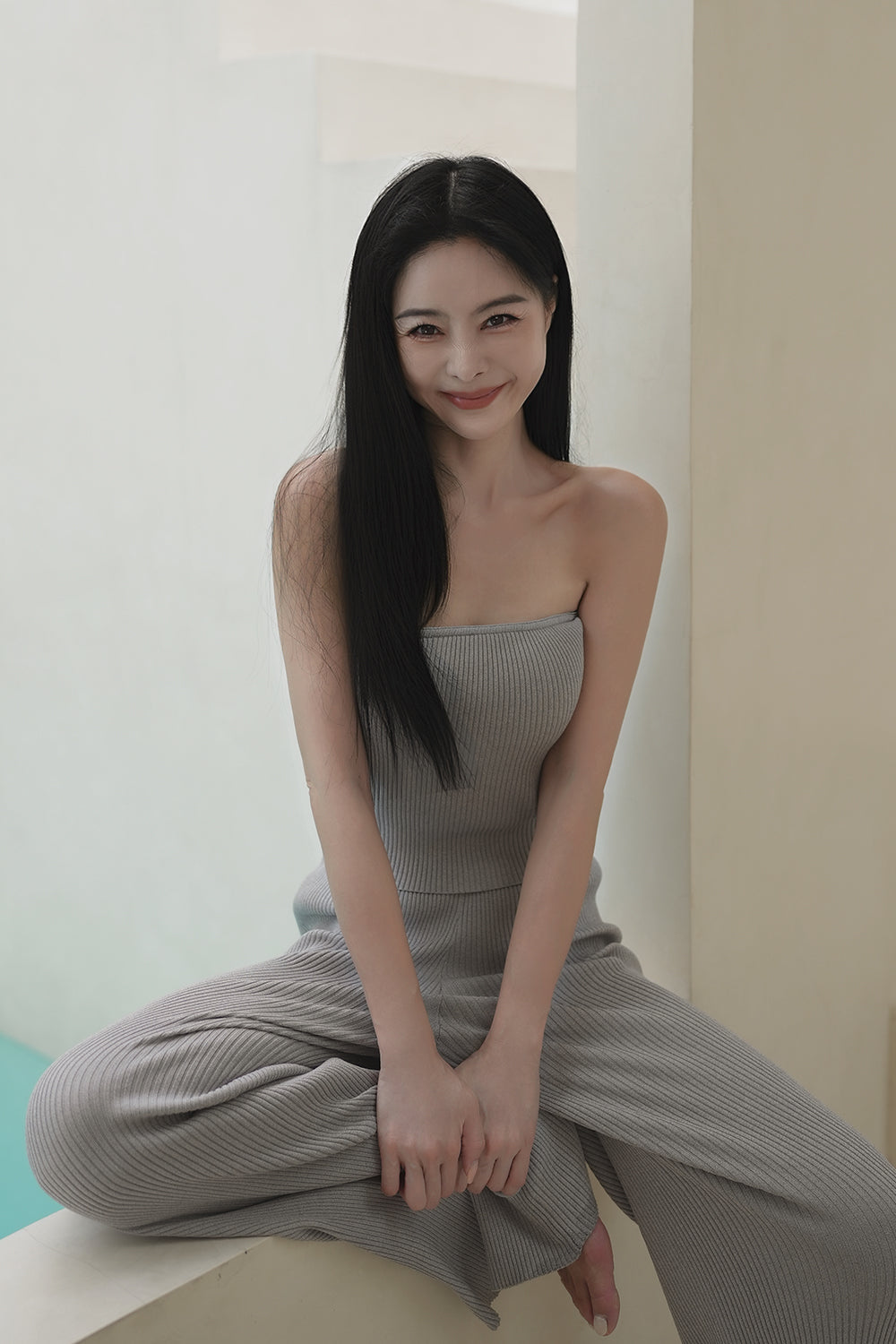 Ice Knit Strapless Bra Top (冰紗平口) By mumm - Milu