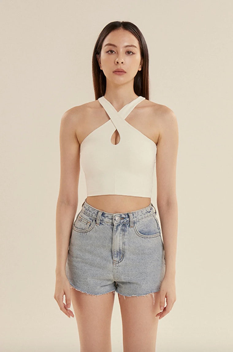 Essential Cross Neck Bra Top (交叉繞頸) By mumm - Milu