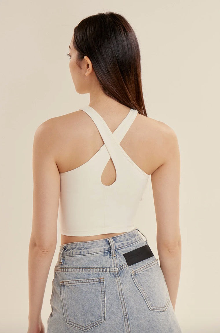 Essential Cross Neck Bra Top (交叉繞頸) By mumm - Milu