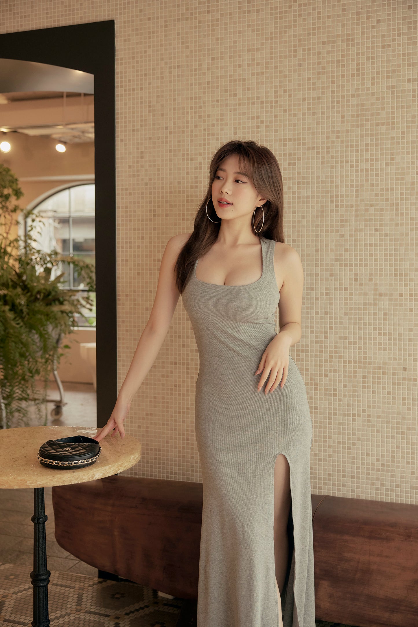Slimming Slit Bra Dress (顯瘦Push-Up款) By Beigy - Milu
