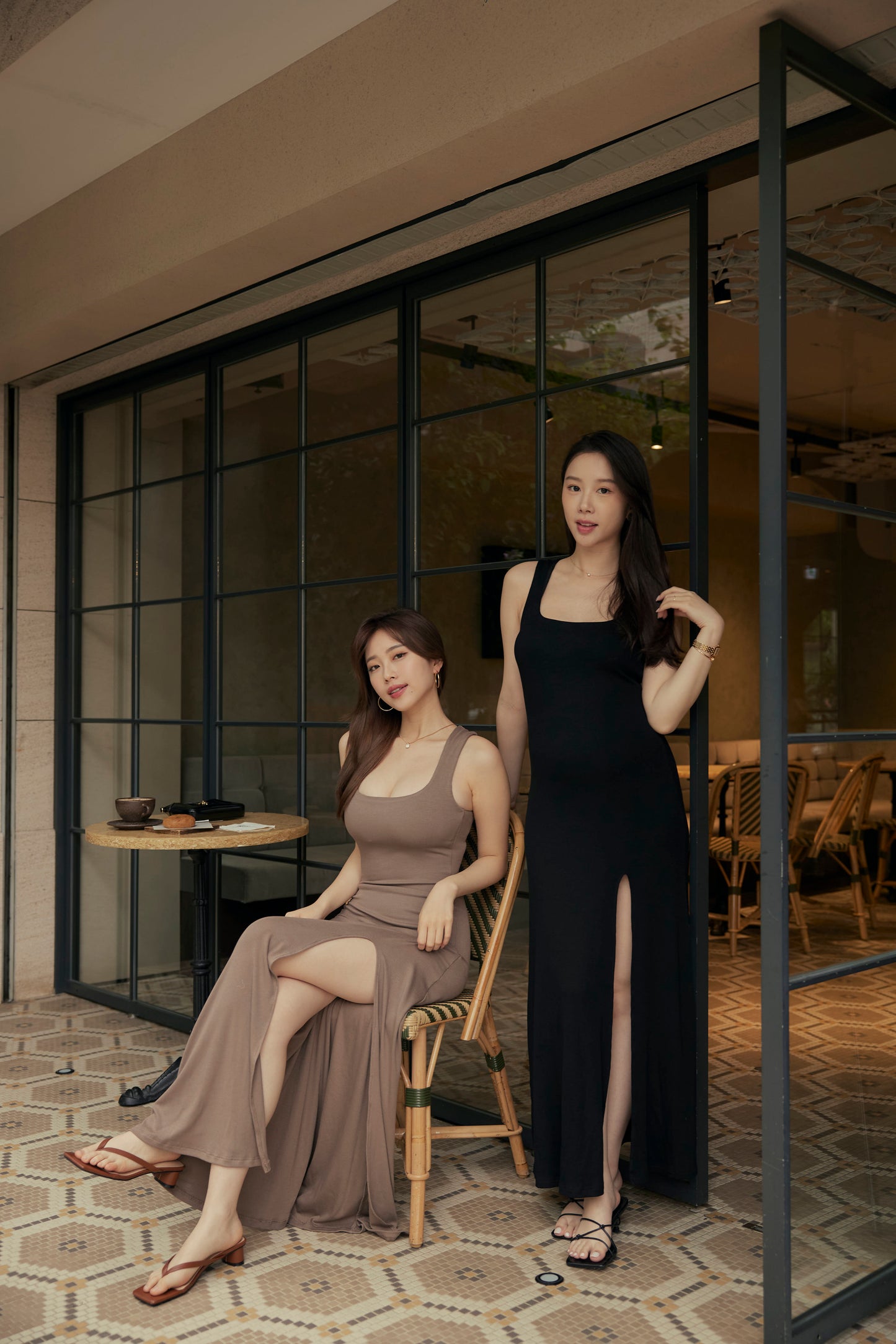 Slimming Slit Bra Dress (顯瘦Push-Up款) By Beigy - Milu