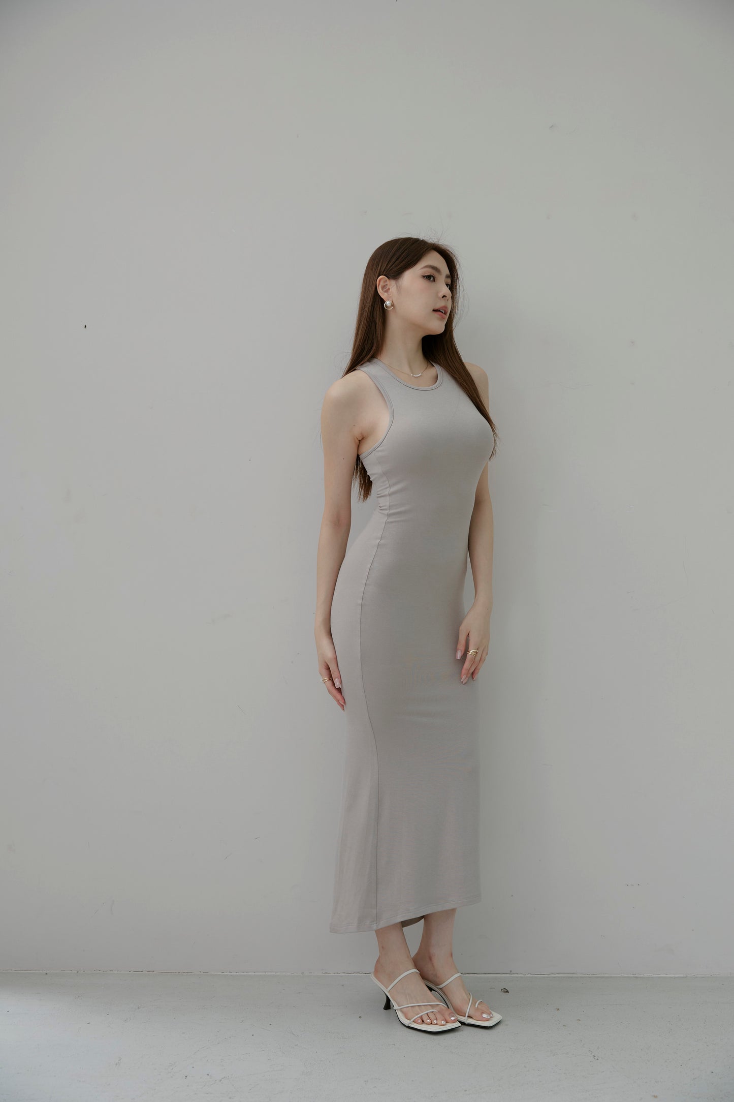 Prefect Shape Halter Bra Dress (小個子版削肩魚尾) By Beigy - Milu