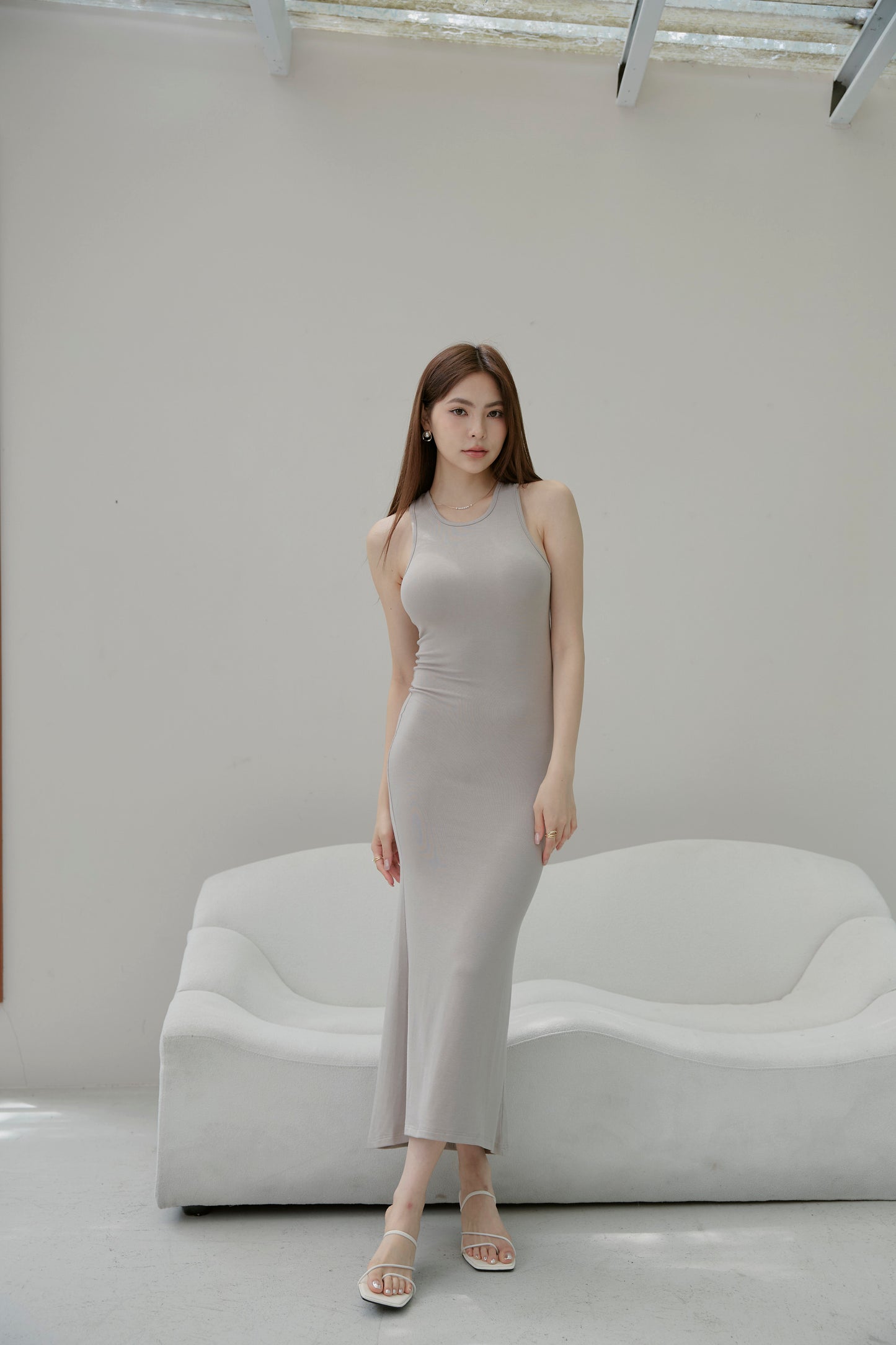 Prefect Shape Halter Bra Dress (小個子版削肩魚尾) By Beigy - Milu