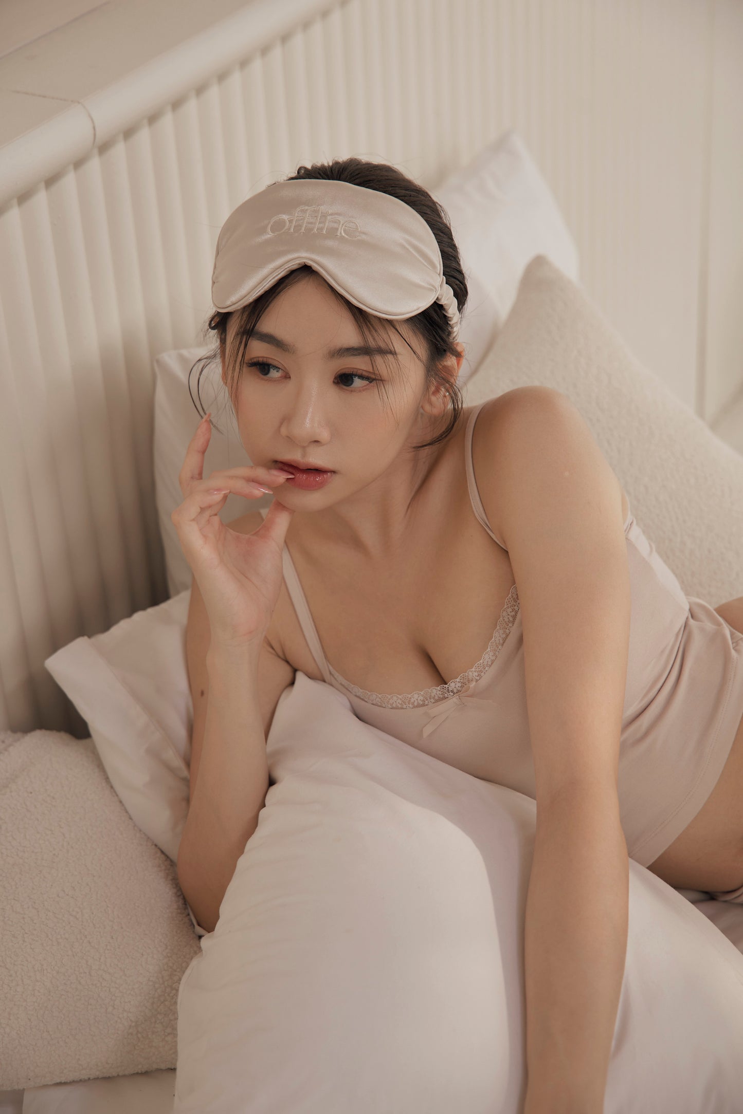 Modal Lace Strap Bra Top (蝴蝶結蕾絲) By Beigy - Milu