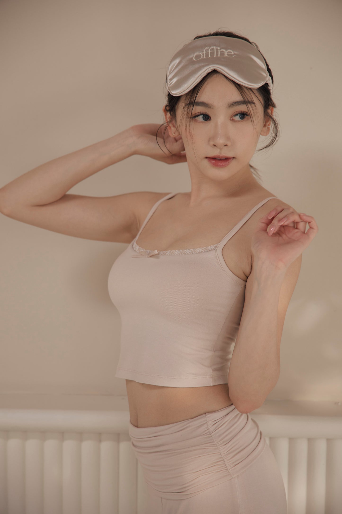 Modal Lace Strap Bra Top (蝴蝶結蕾絲) By Beigy - Milu