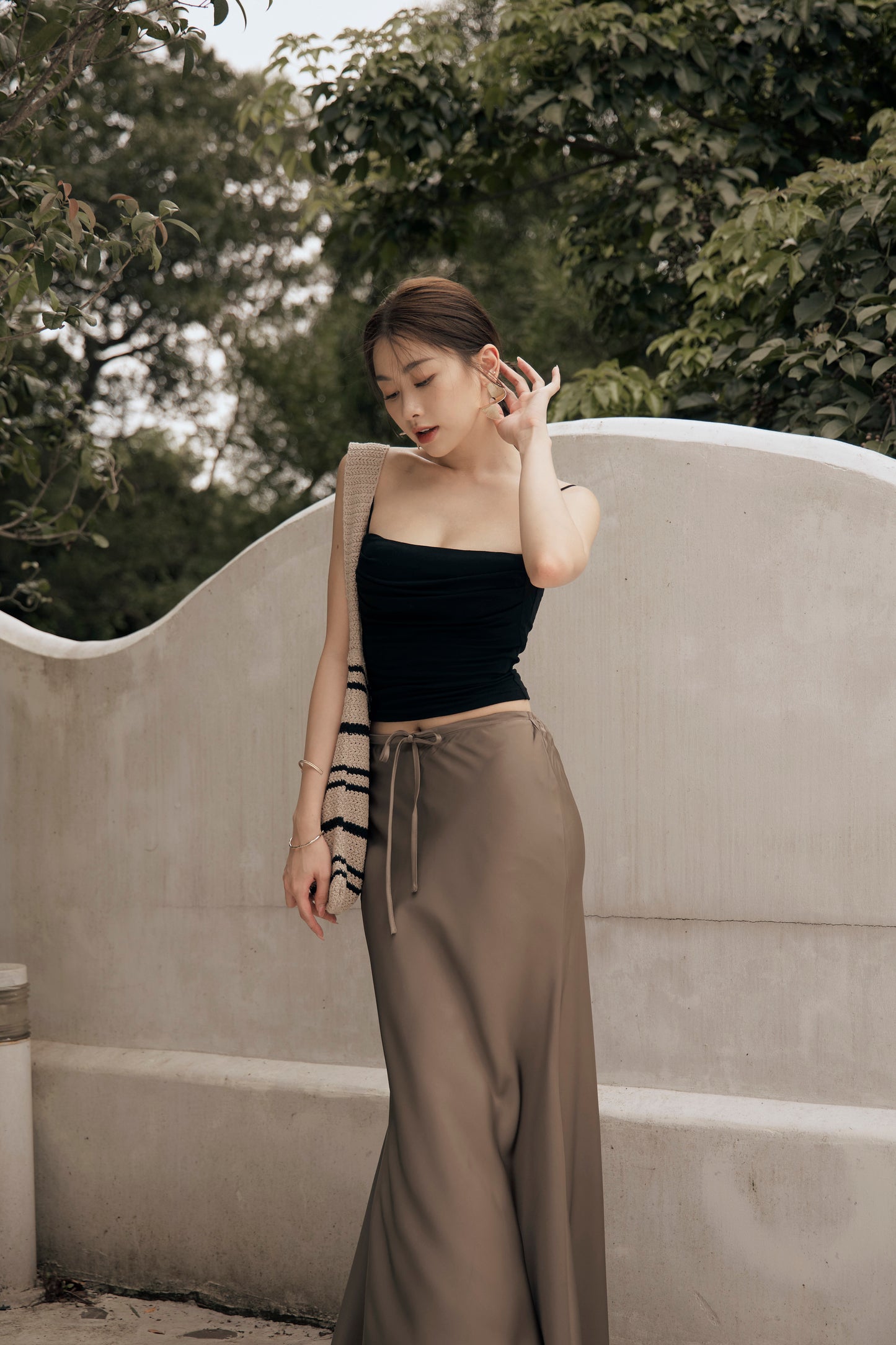 Scratched Strap Bra Top (藏肚收腰push up) By Beigy - Milu
