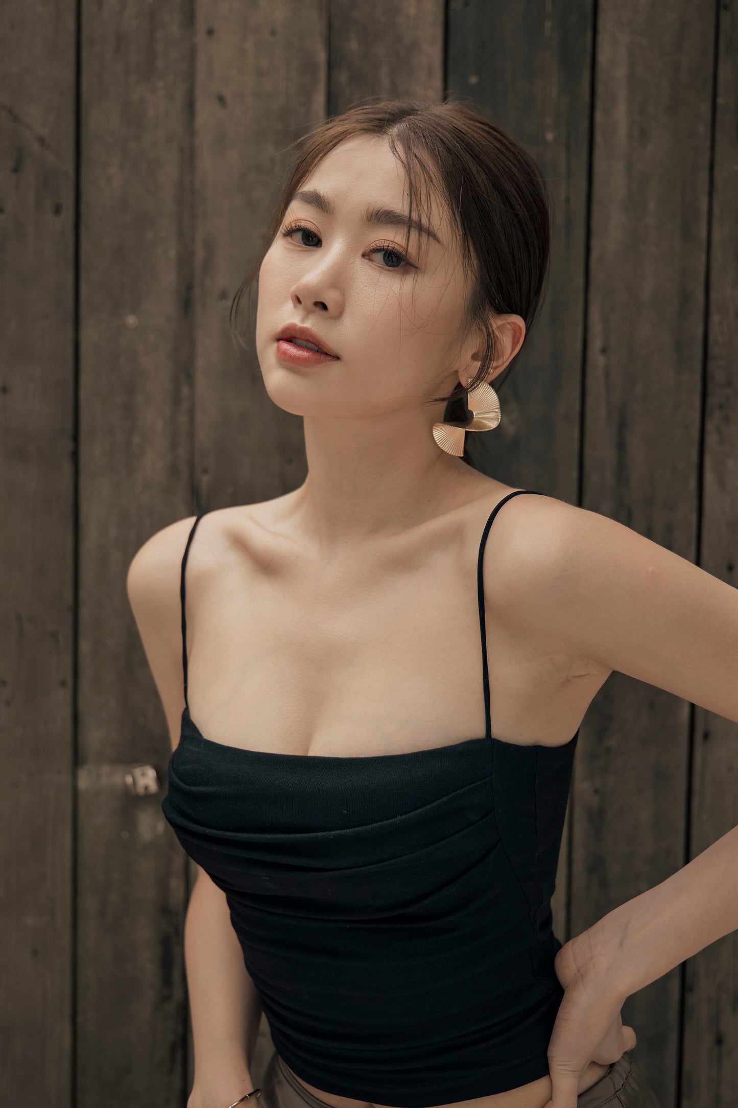 Scratched Strap Bra Top (藏肚收腰push up) By Beigy - Milu