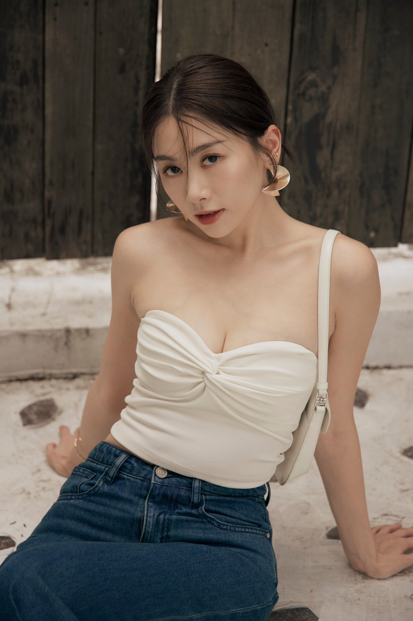 Front Knot Strapless Bra Top (美胸扭結平口) By Beigy - Milu