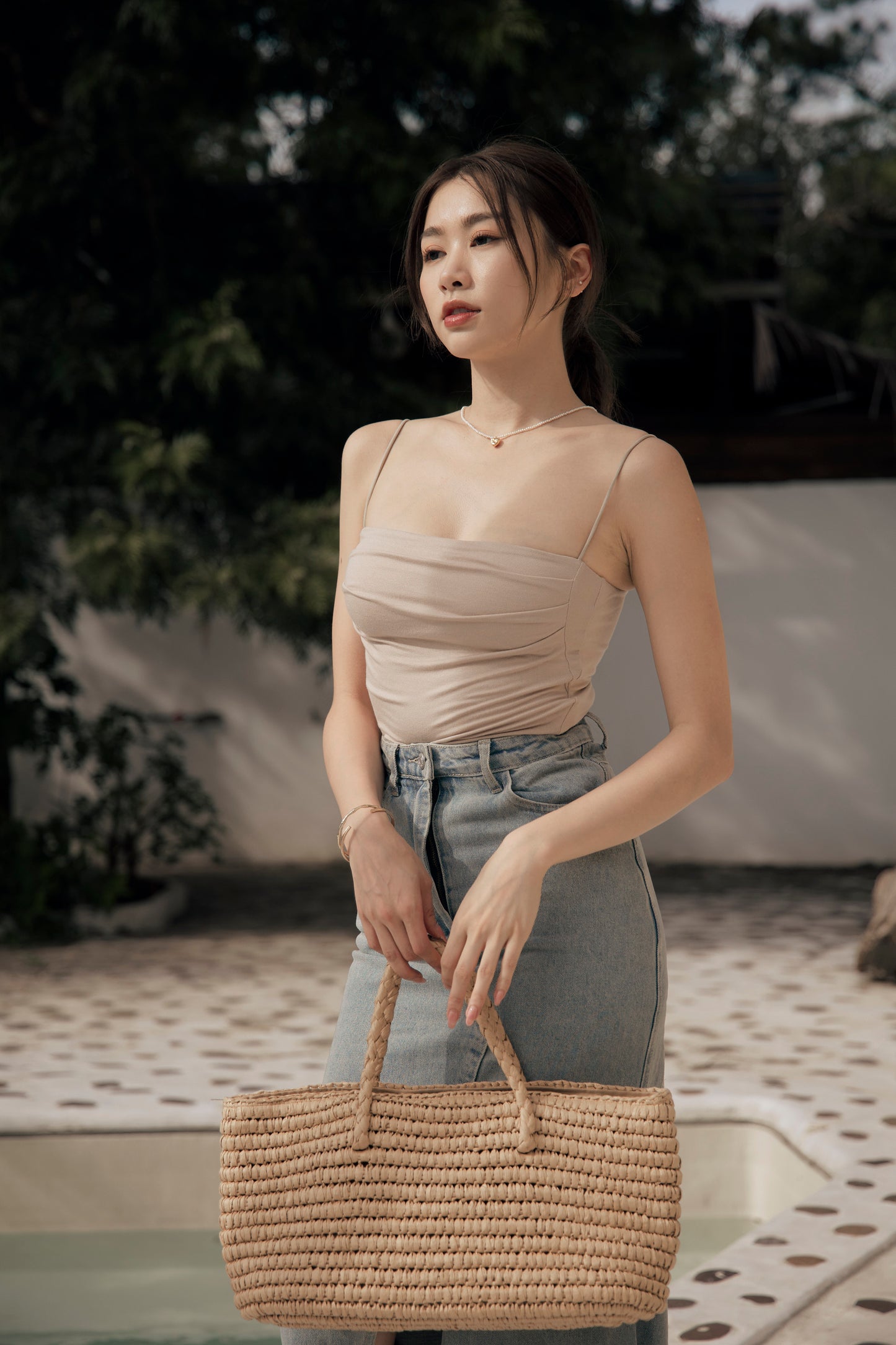 Scratched Strap Bra Top (藏肚收腰push up) By Beigy - Milu
