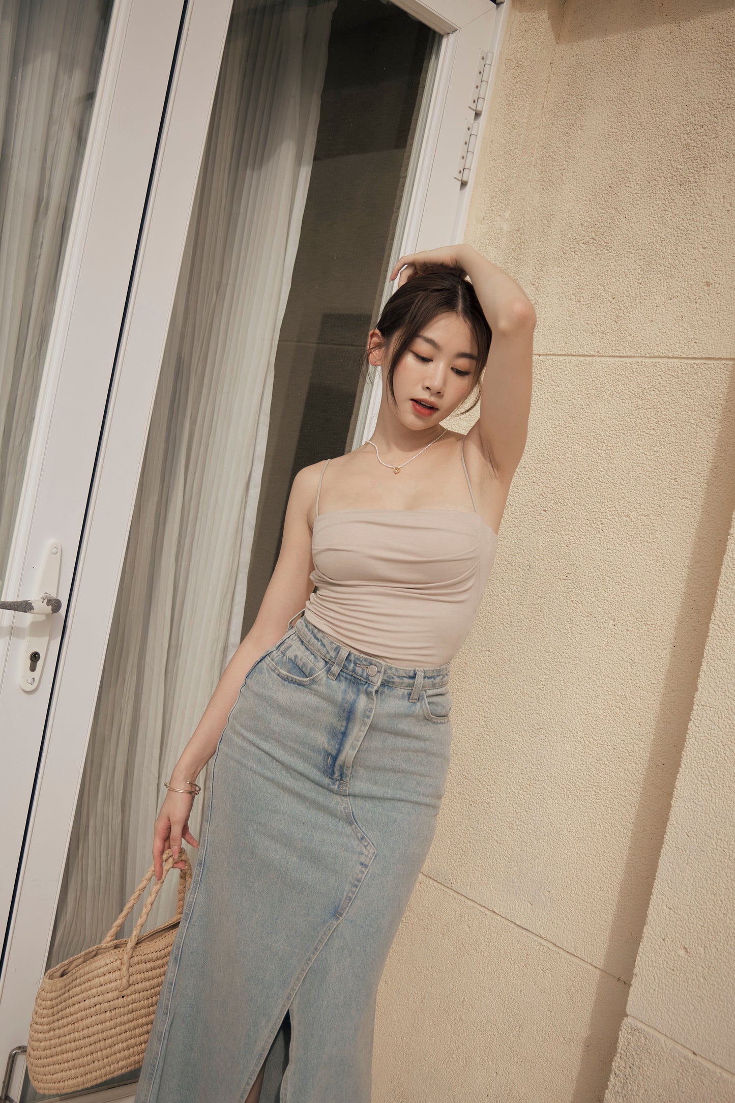 Scratched Strap Bra Top (藏肚收腰push up) By Beigy - Milu