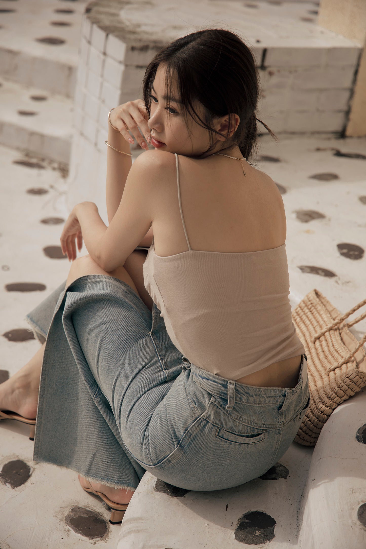 Scratched Strap Bra Top (藏肚收腰push up) By Beigy - Milu