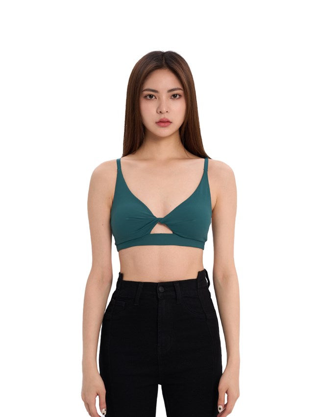 Essential Front Knot Bra Top (蝴蝶扭結) By mumm - Milu