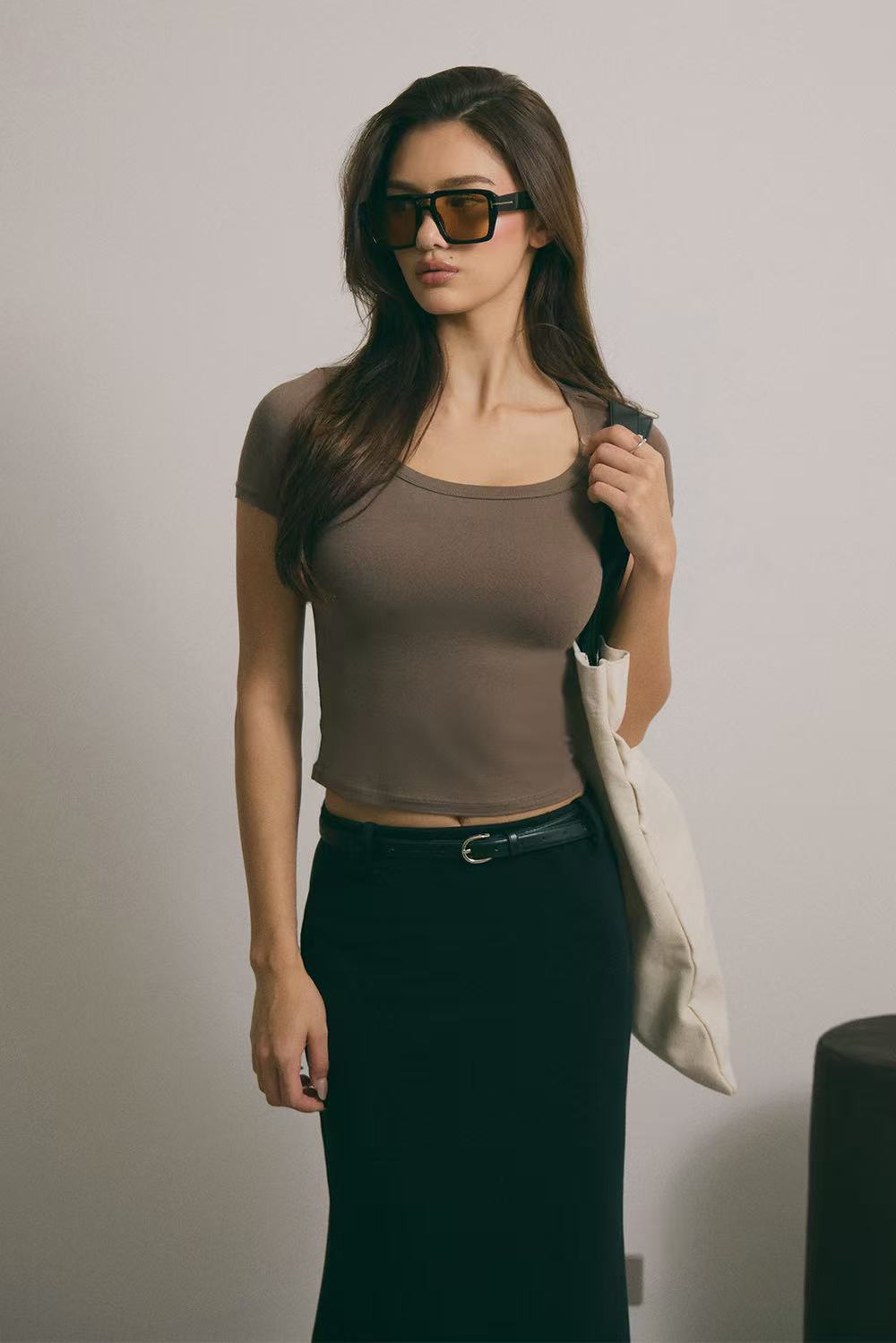 Air Touch U-Neck Short Sleeve Top (小涼風U領短袖上衣)