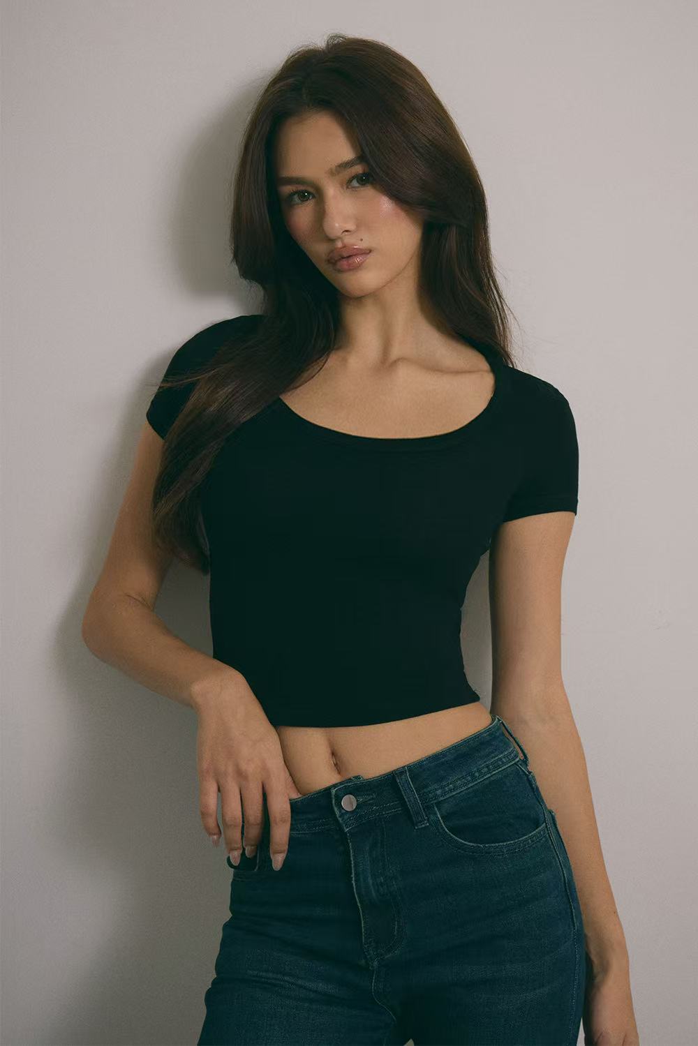Air Touch U-Neck Short Sleeve Top (小涼風U領短袖上衣)