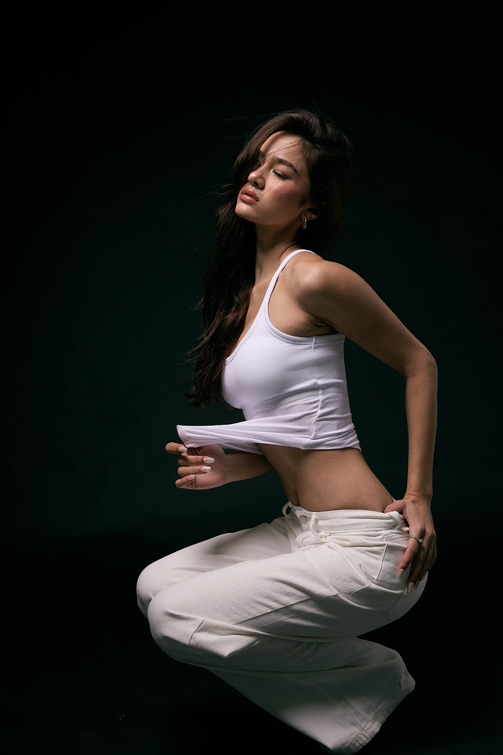 Elegant Rib Contour Back U-Neck BraTop <br/>一見鍾情羅紋美背U領BraTop