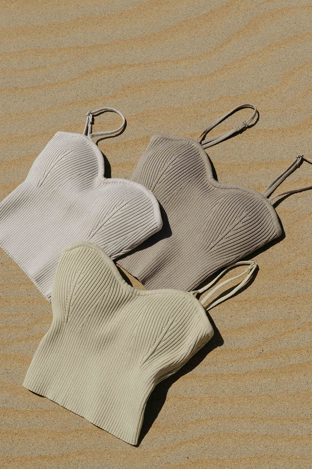Ice Knit Thin Strap Bra Top (冰紗調節細肩) By mumm - Milu