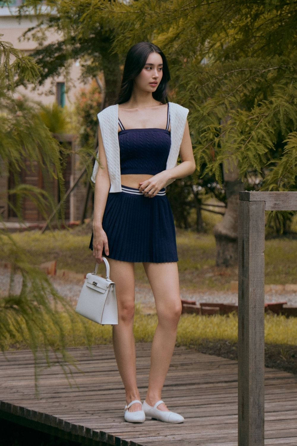 Afternoon Walk Pleated Skirt By mumm - Milu
