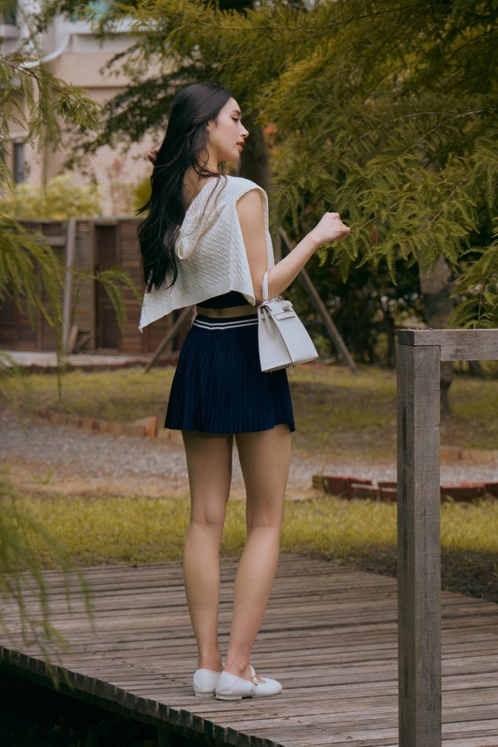 Afternoon Walk Pleated Skirt By mumm - Milu