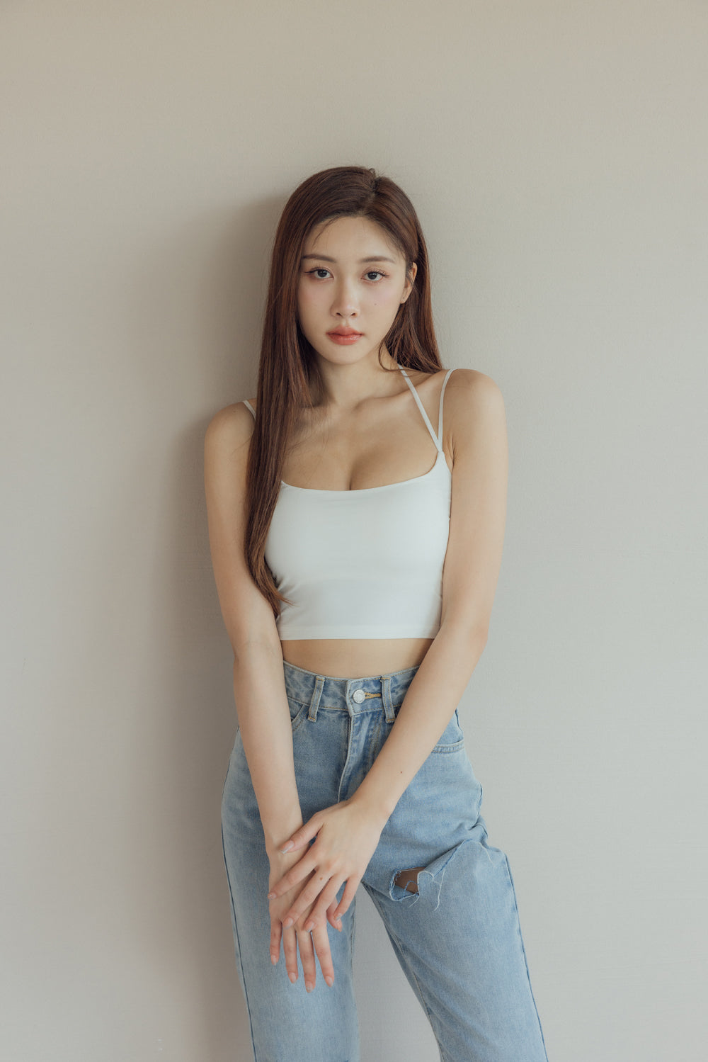 Cool Feeling Double Strap Bra Top (涼感爆乳雙肩帶繞脖) By Beigy - Milu