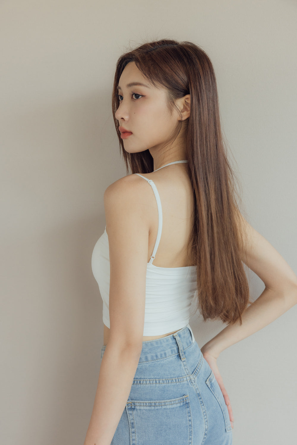 Cool Feeling Double Strap Bra Top (涼感爆乳雙肩帶繞脖) By Beigy - Milu