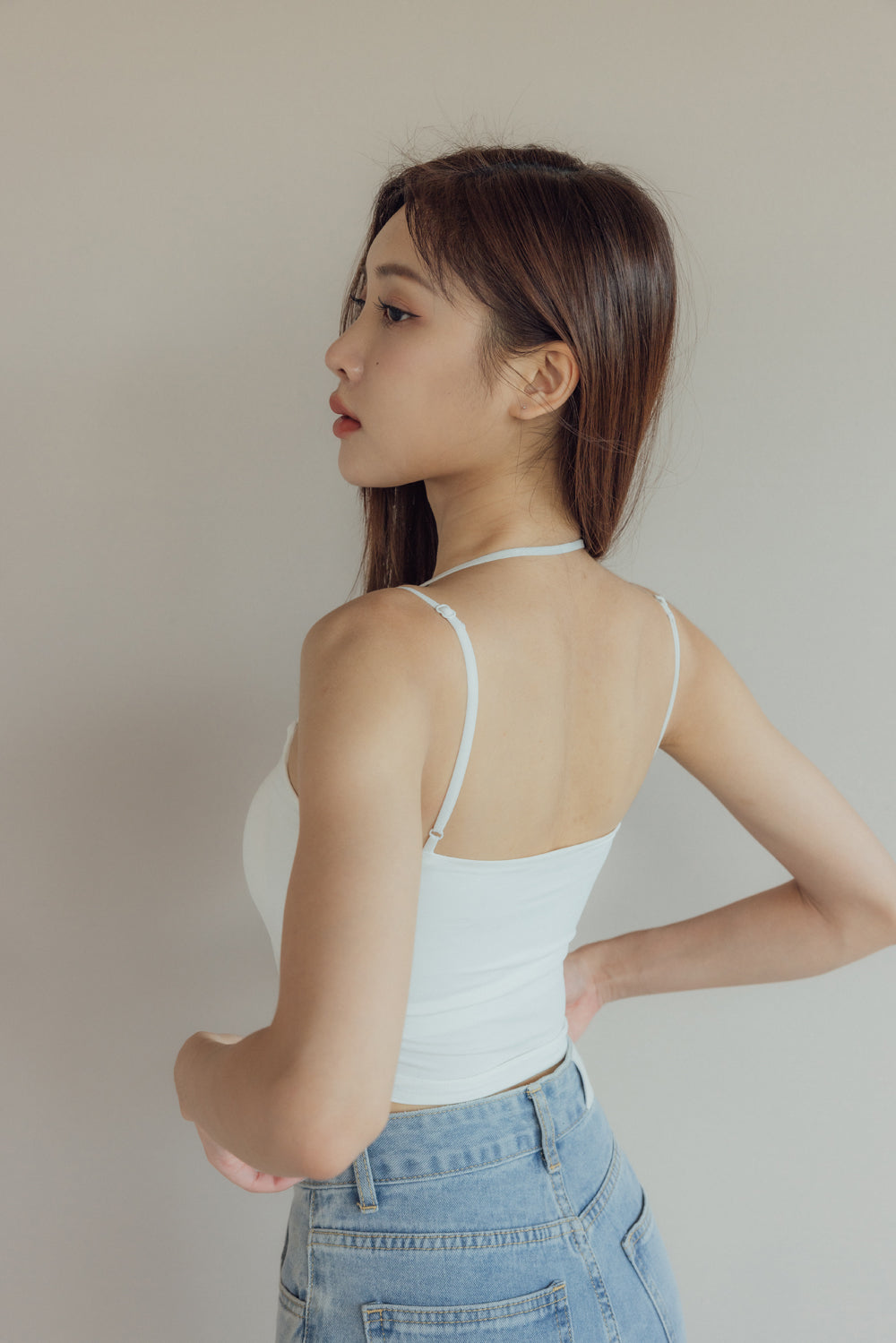 Cool Feeling Double Strap Bra Top (涼感爆乳雙肩帶繞脖) By Beigy - Milu