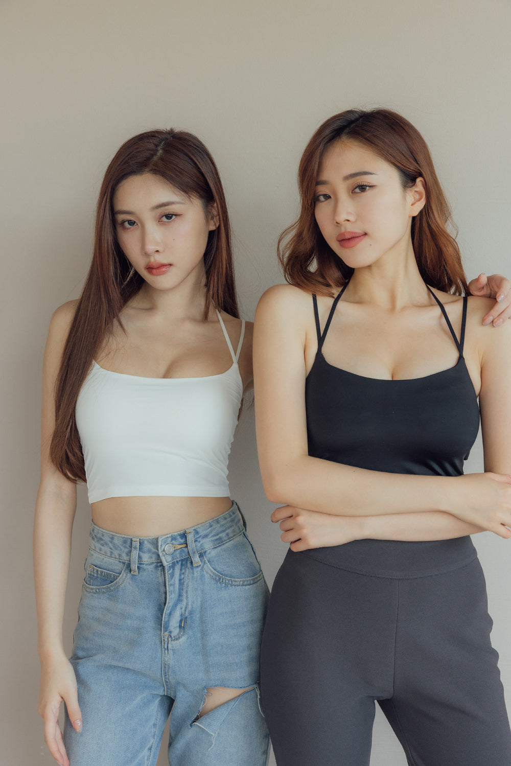 Cool Feeling Double Strap Bra Top (涼感爆乳雙肩帶繞脖) By Beigy - Milu