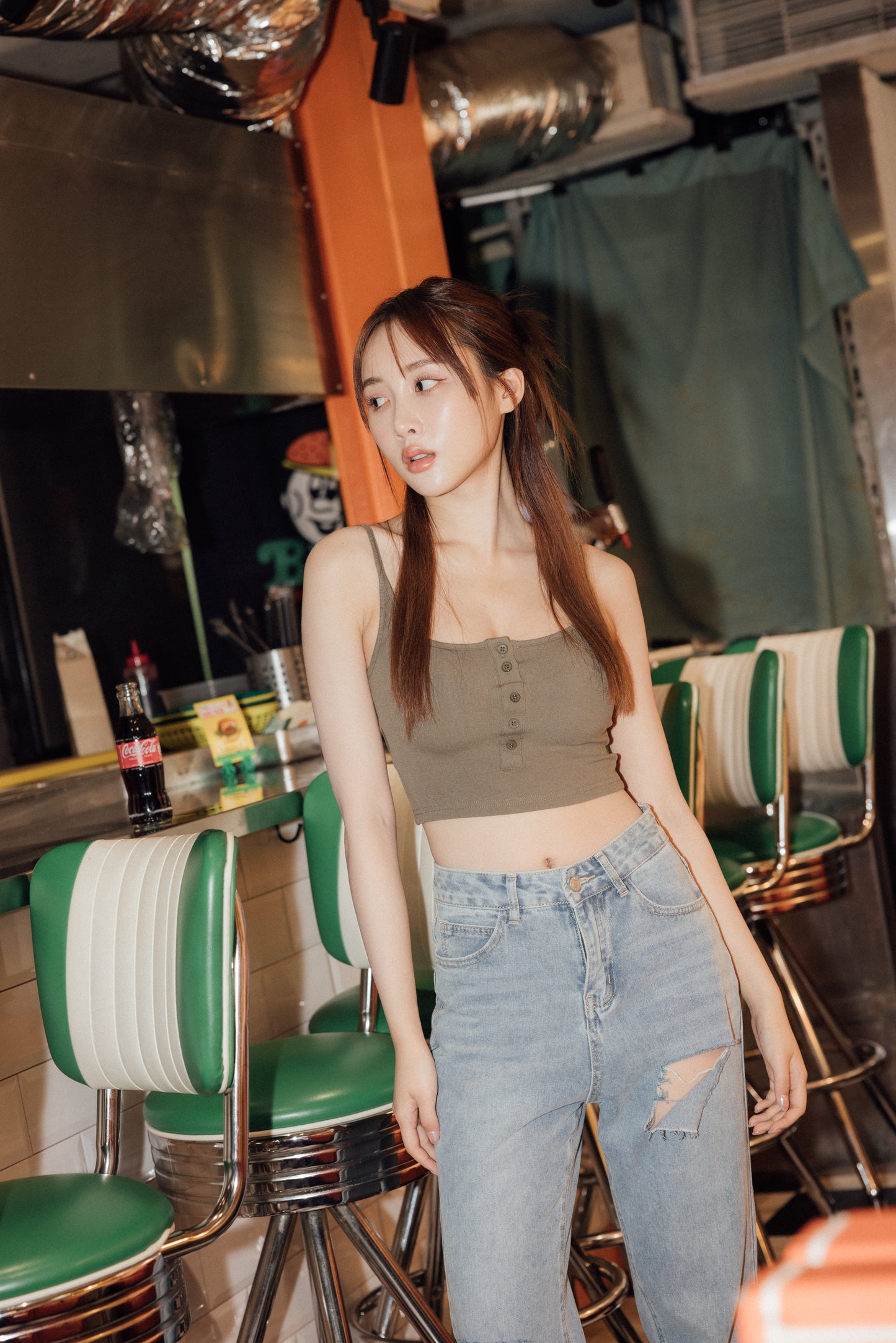 Front Button Bra Top (美式可開扣) By Beigy - Milu