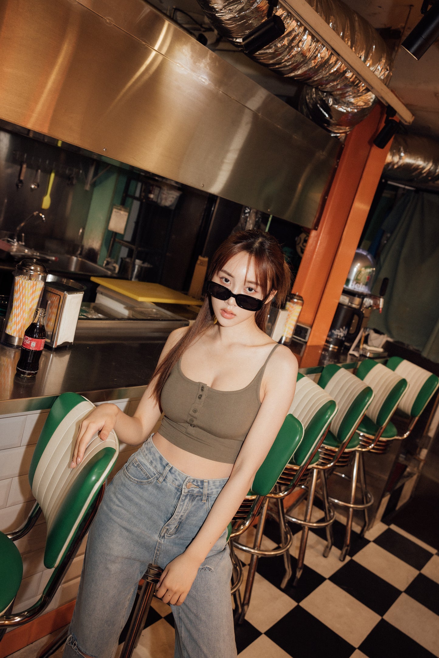 Front Button Bra Top (美式可開扣) By Beigy - Milu
