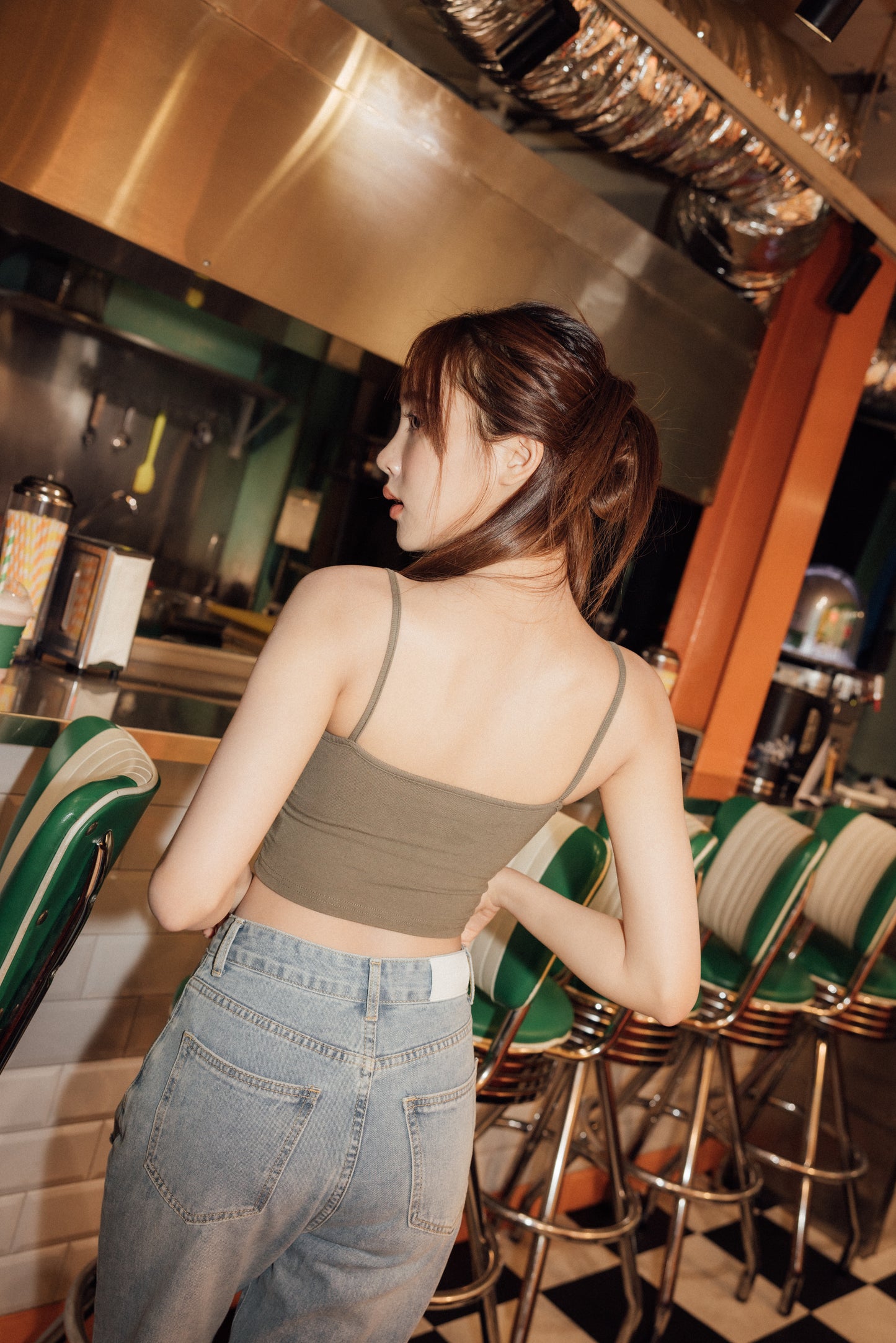 Front Button Bra Top (美式可開扣) By Beigy - Milu