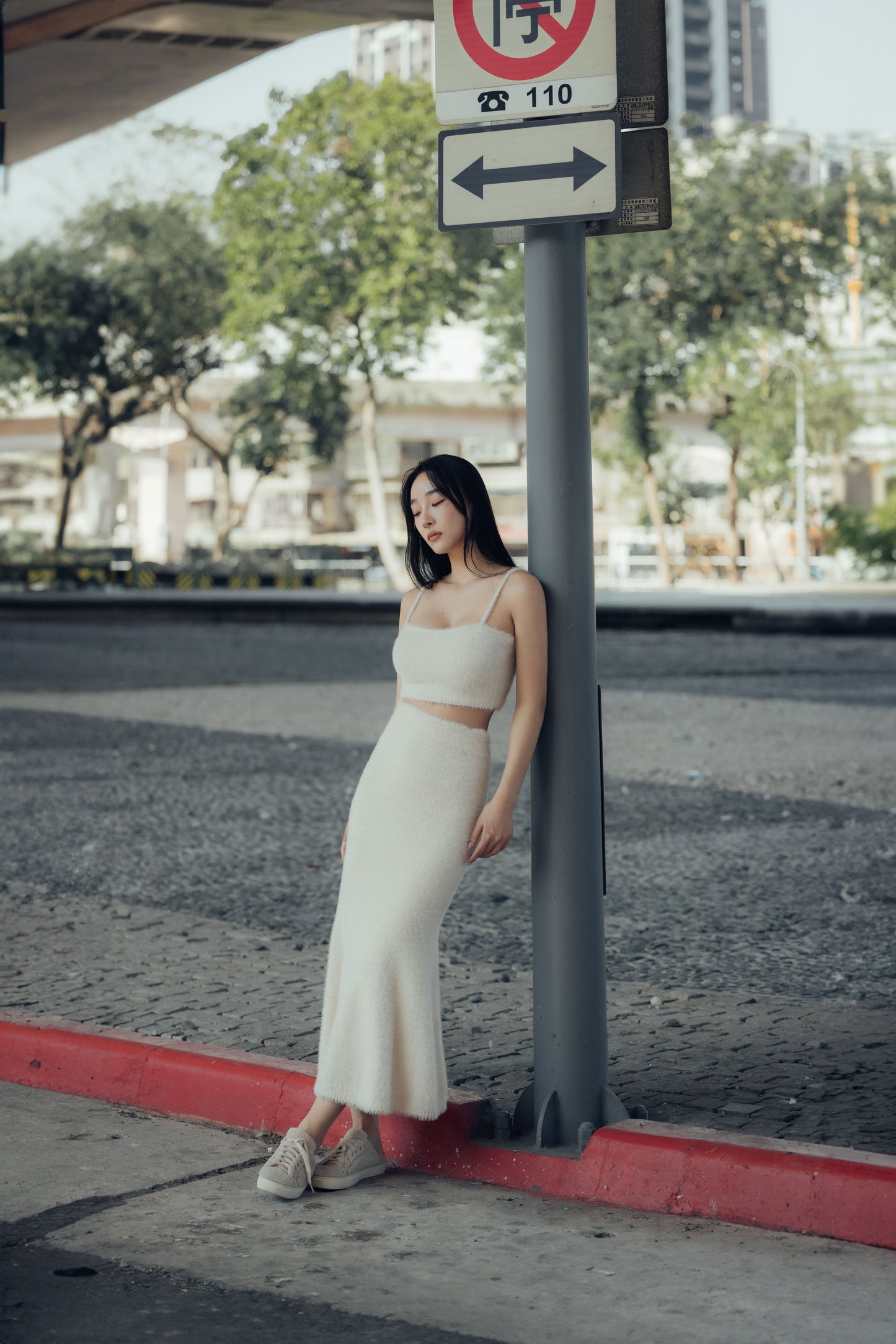 Faux Fur Mermaid Skirt (水貂毛感魚尾裙) By Beigy - Milu