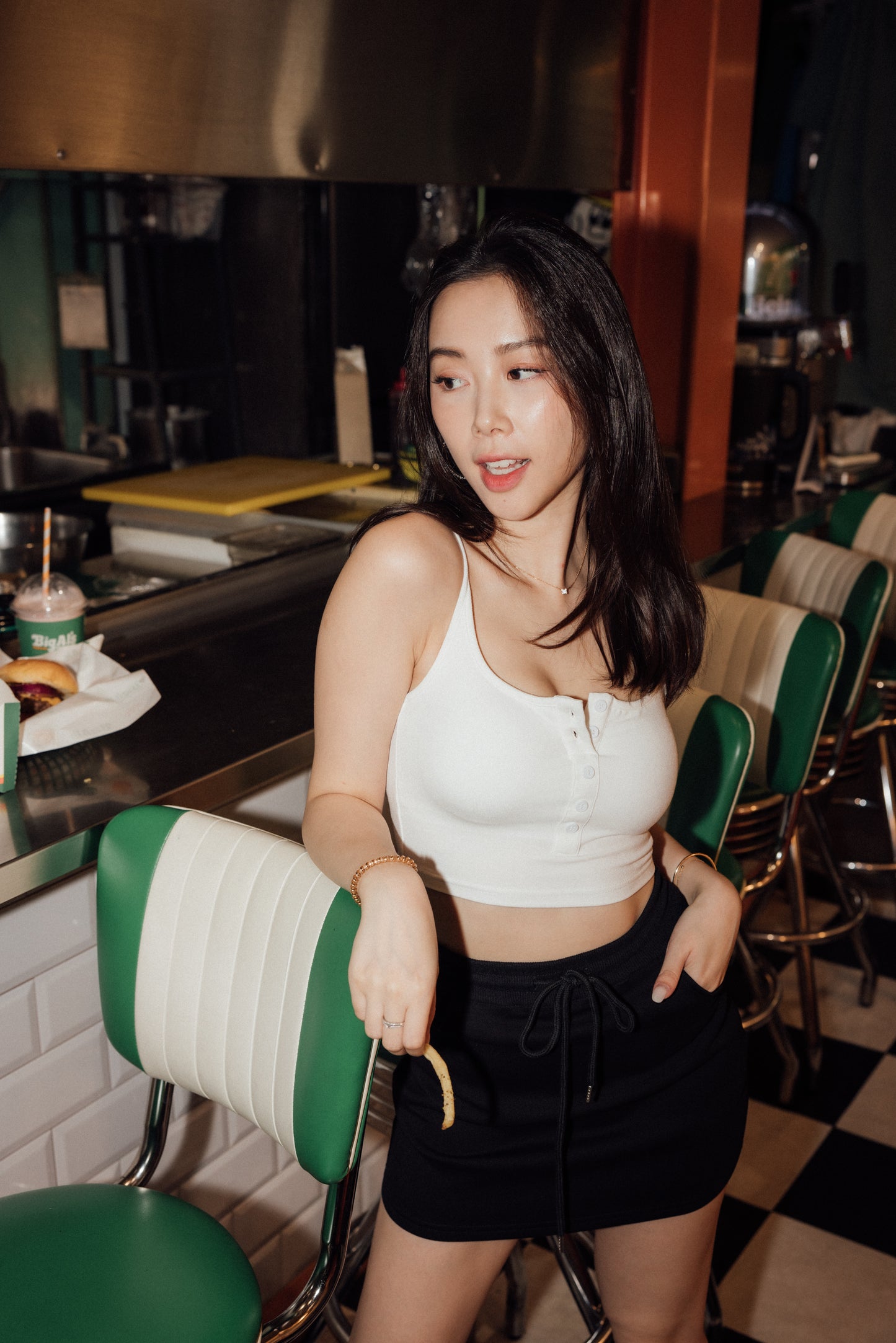 Front Button Bra Top (美式可開扣) By Beigy - Milu