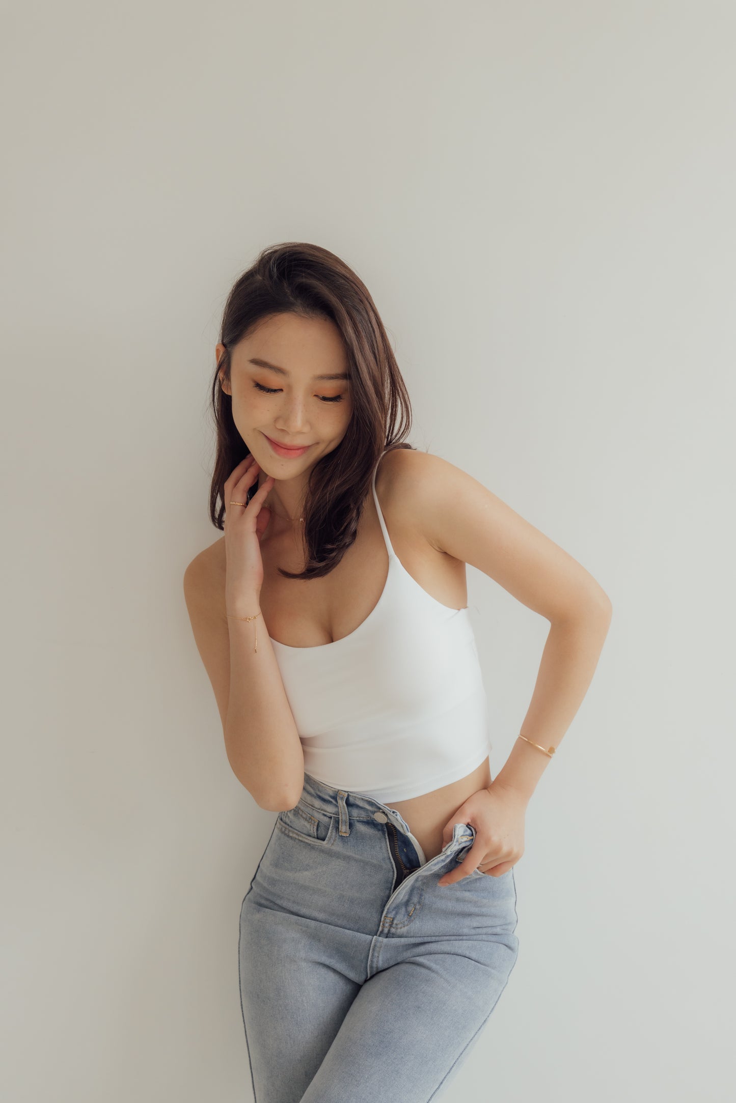 Push Up U-Neck Bra Top Short Ver. (爆乳U領/短版) By Beigy - Milu