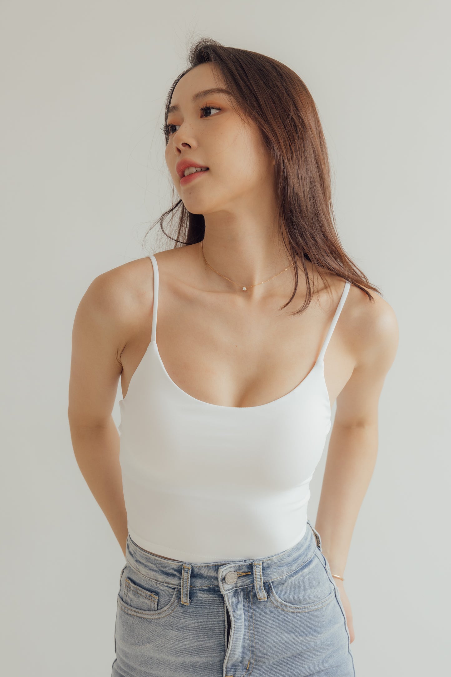 Push Up U-Neck Bra Top Short Ver. (爆乳U領/短版) By Beigy - Milu