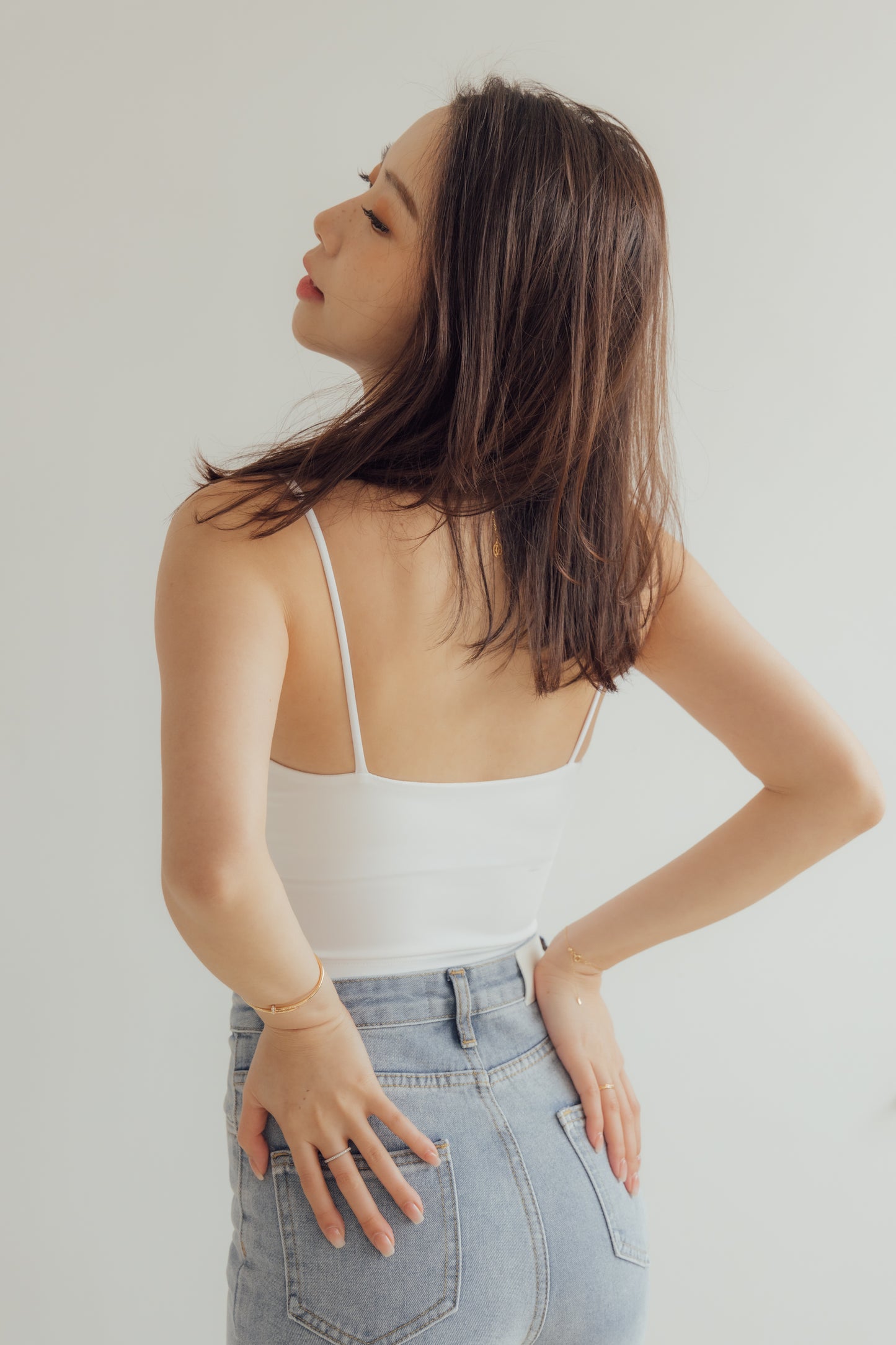 Push Up U-Neck Bra Top Short Ver. (爆乳U領/短版) By Beigy - Milu