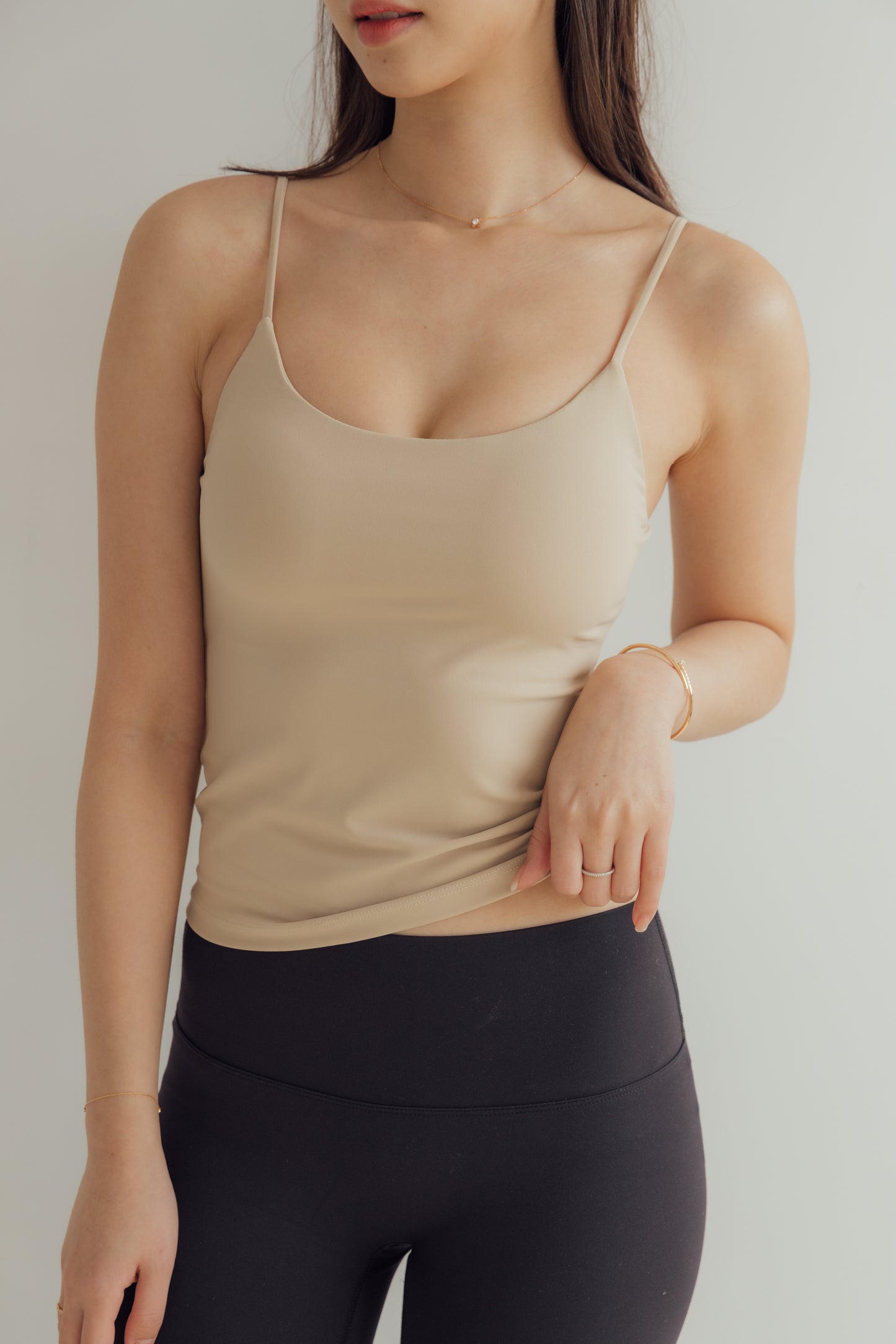 Push Up U-Neck Bra Top Long Ver. (爆乳U領/長版) By Beigy - Milu