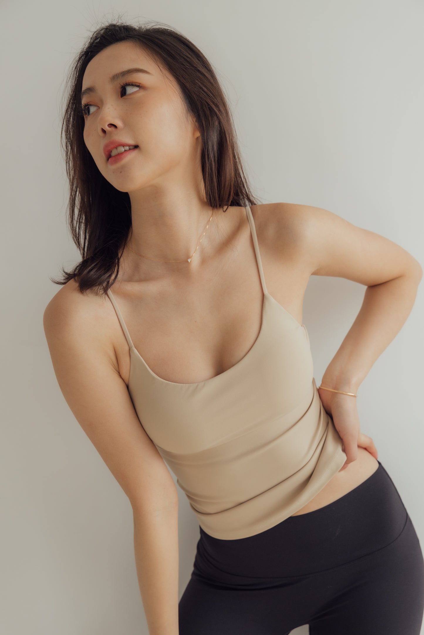 Push Up U-Neck Bra Top Long Ver. (爆乳U領/長版) By Beigy - Milu