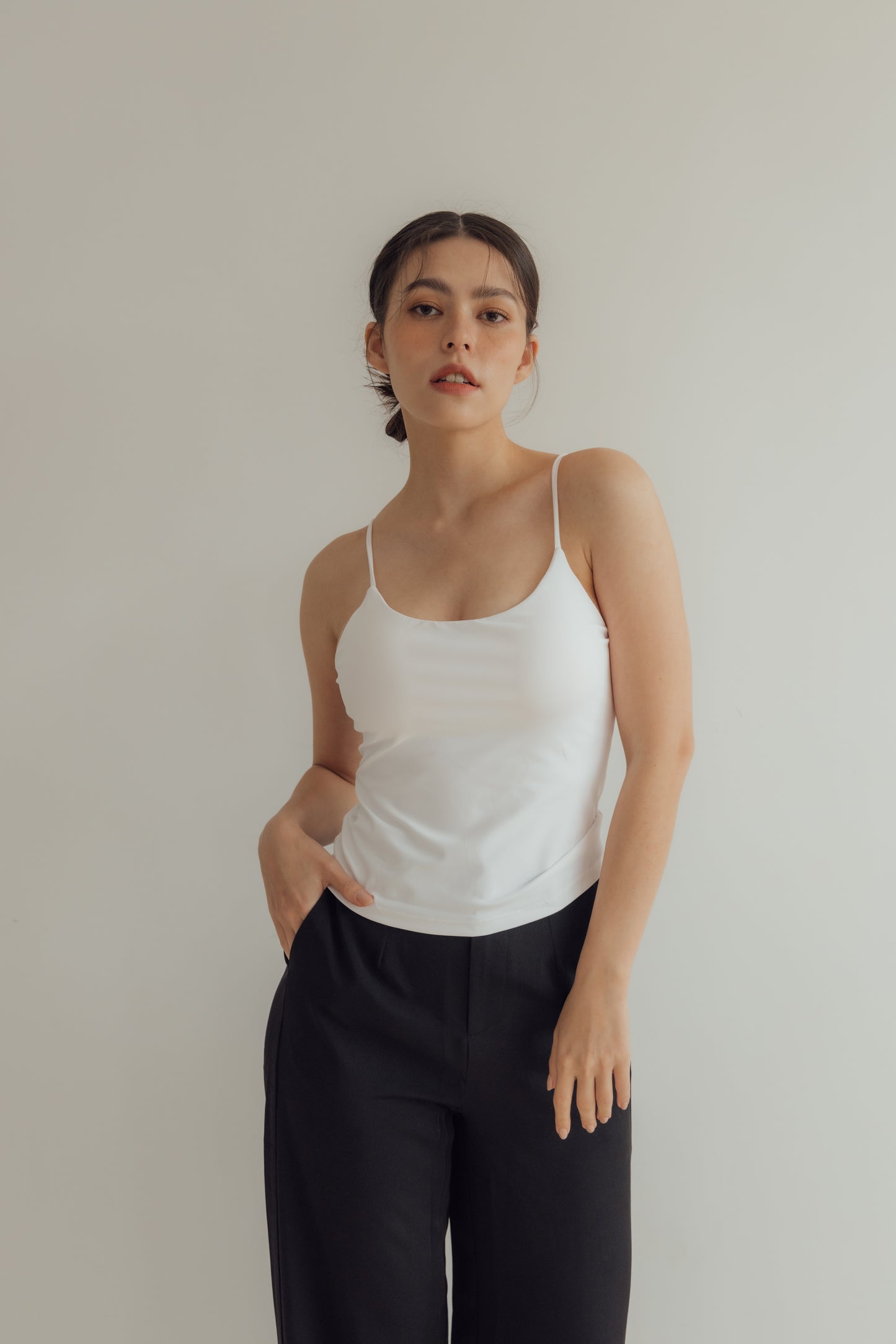 Push Up U-Neck Bra Top Long Ver. (爆乳U領/長版) By Beigy - Milu