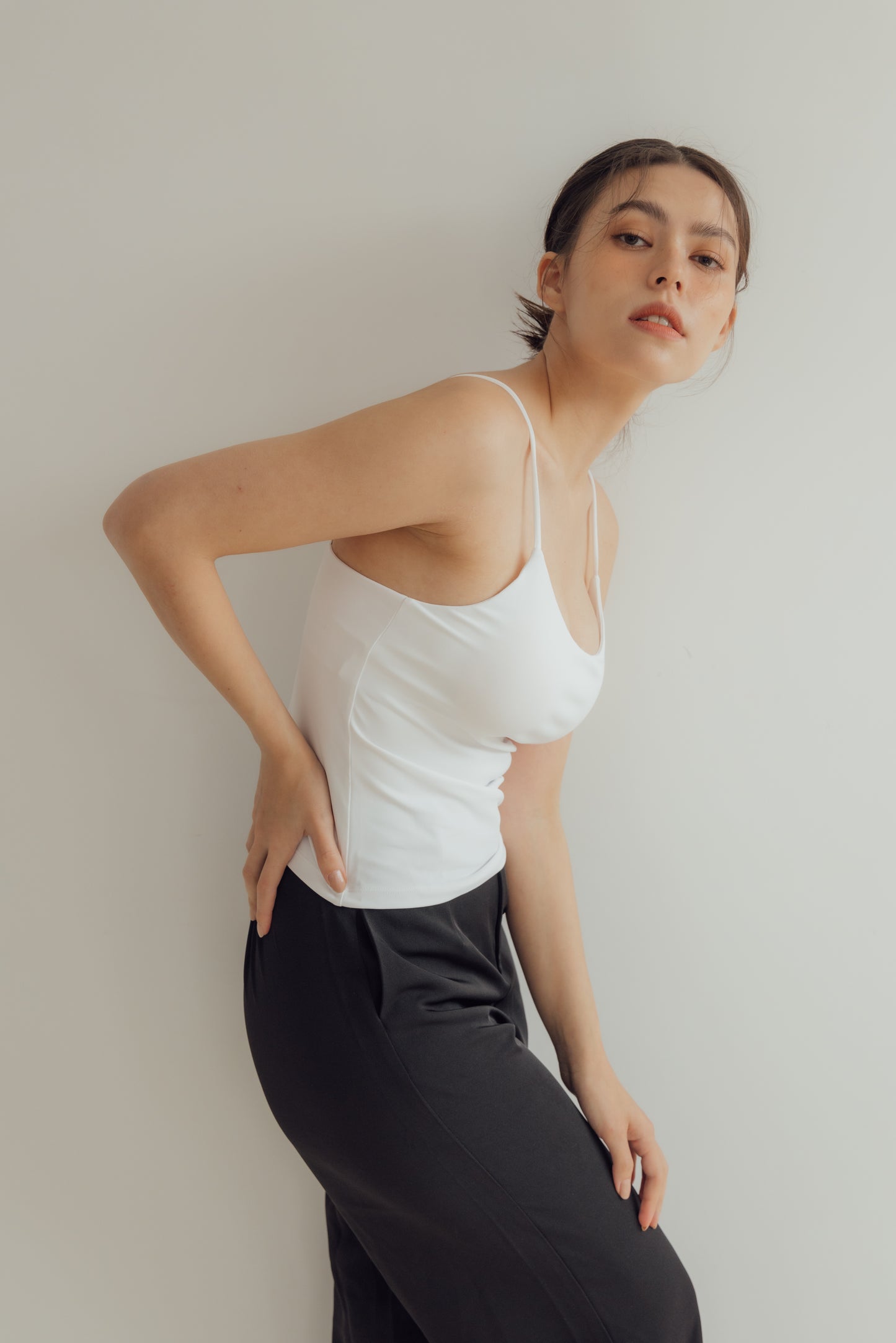 Push Up U-Neck Bra Top Long Ver. (爆乳U領/長版) By Beigy - Milu