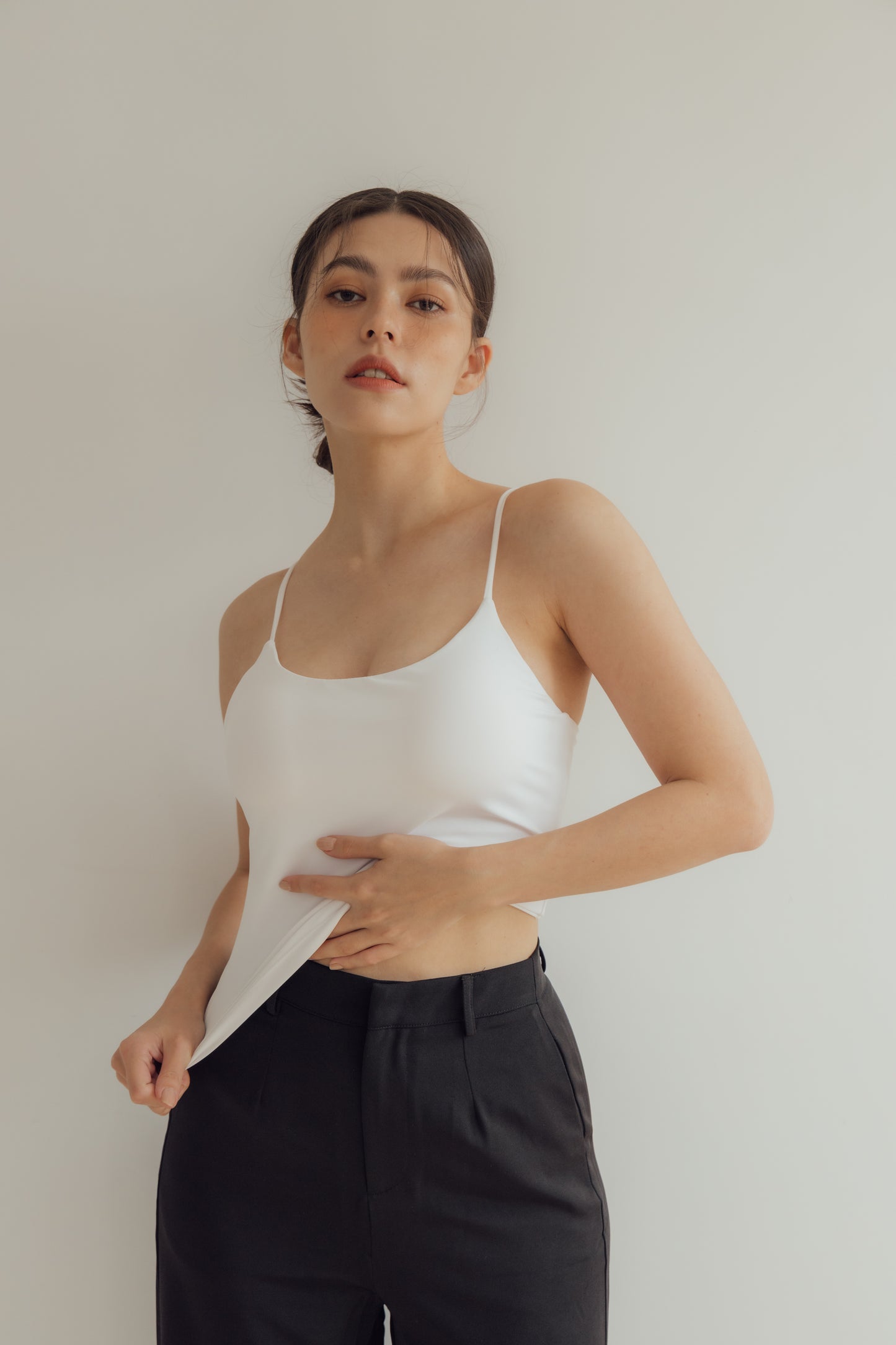 Push Up U-Neck Bra Top Long Ver. (爆乳U領/長版) By Beigy - Milu