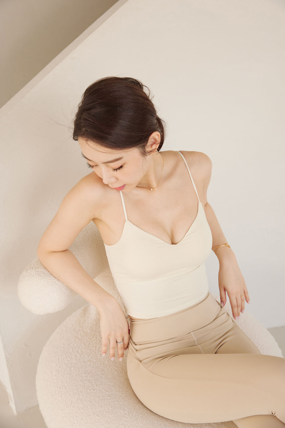 Cool Feeling V-neck Bra Top (爆乳涼感V領) By Beigy - Milu