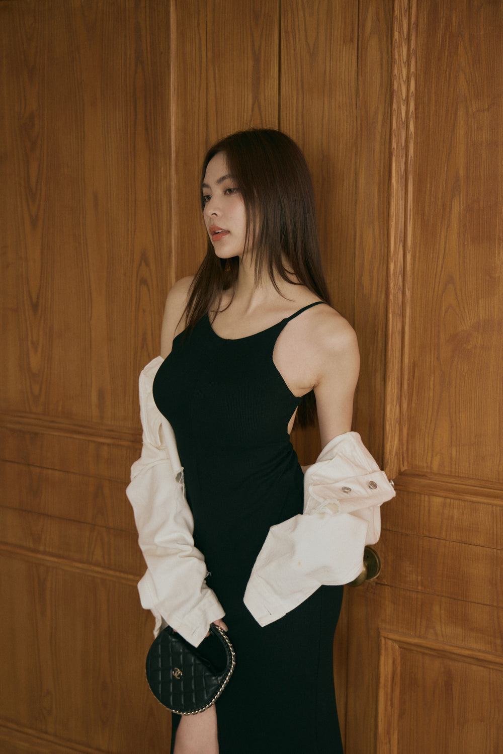 Open Back Halter Bra Dress (160以下必入-美背後綁帶削肩) By Beigy - Milu