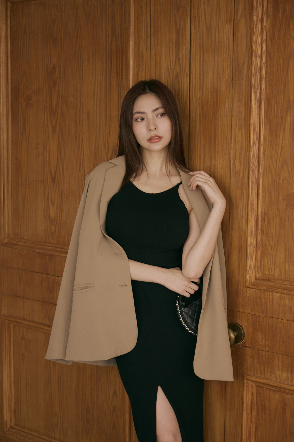Open Back Halter Bra Dress (160以下必入-美背後綁帶削肩) By Beigy - Milu