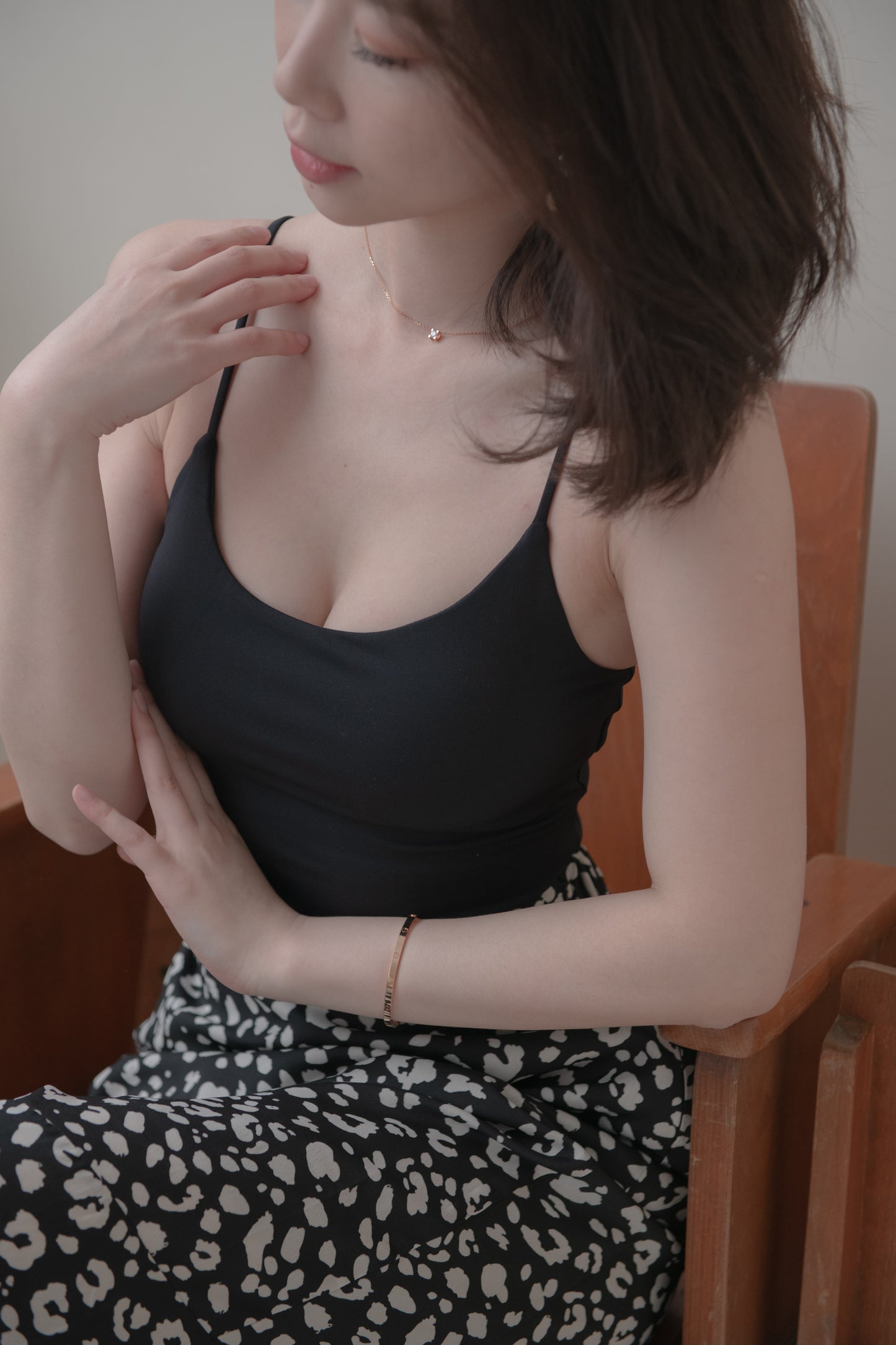 Push Up U-Neck Bra Top Long Ver.<br/>爆乳U領Bra Top(長版)